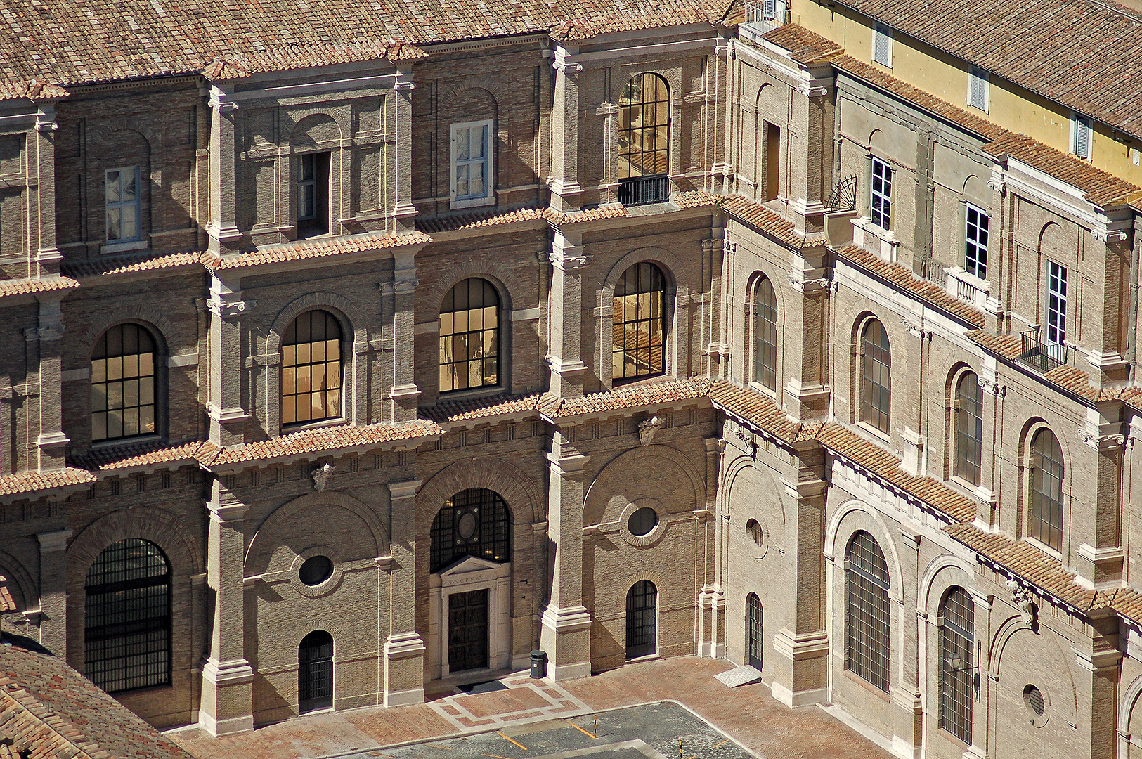 Belvedere-hof, Doanto Bramante, Rome, Belvedere Courtyard, Donato Bramante, Rome