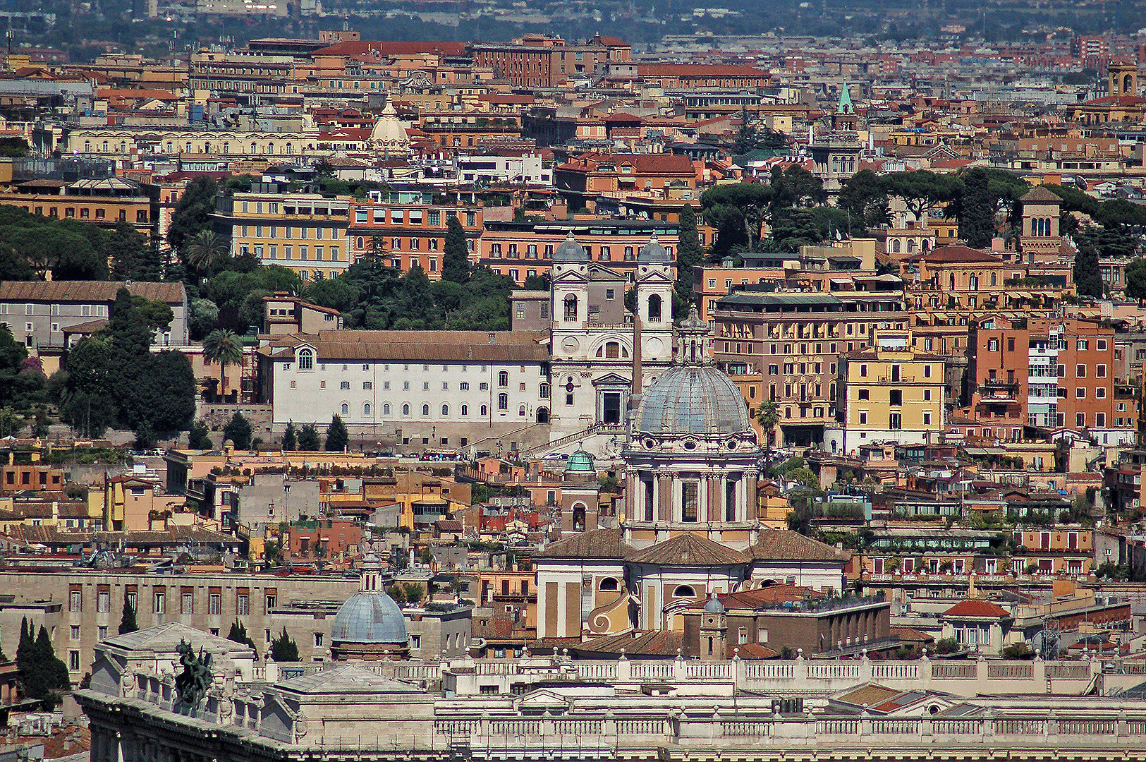 Uitzicht over Rome, View over Rome