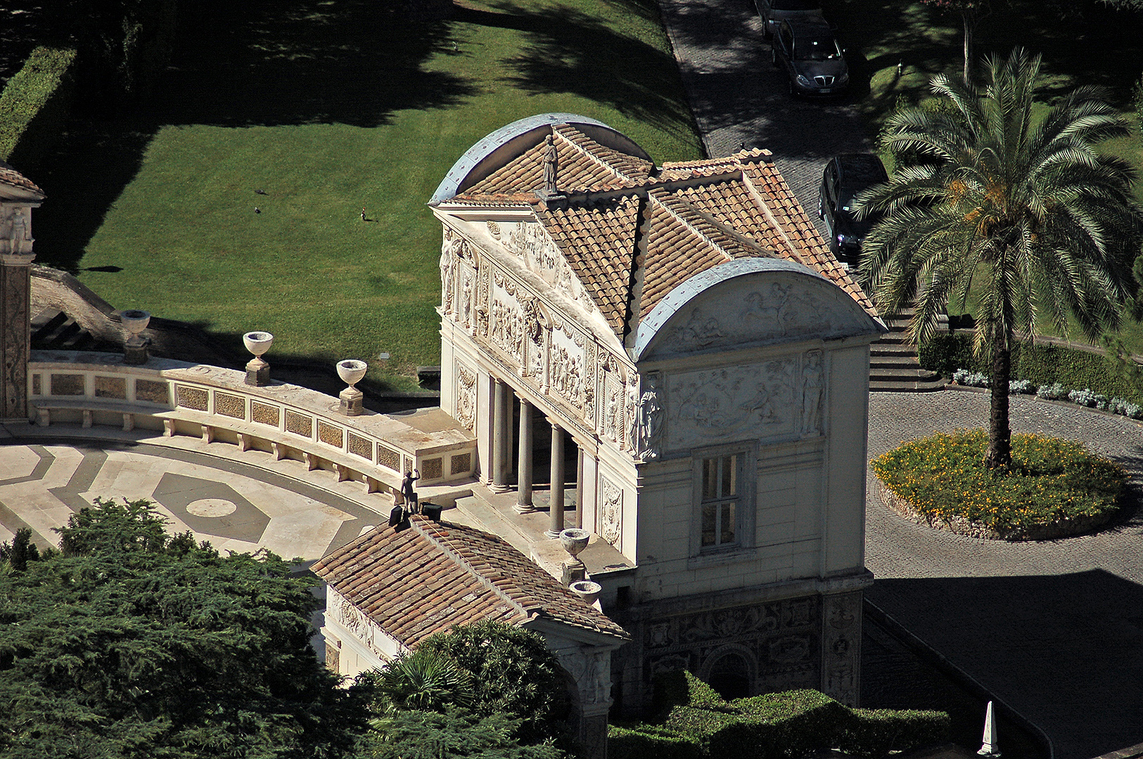 Casina van Pius IV, Vaticaanstad, Rome, Itali, Casina Pio IV, Vatican City, Rome, Italy