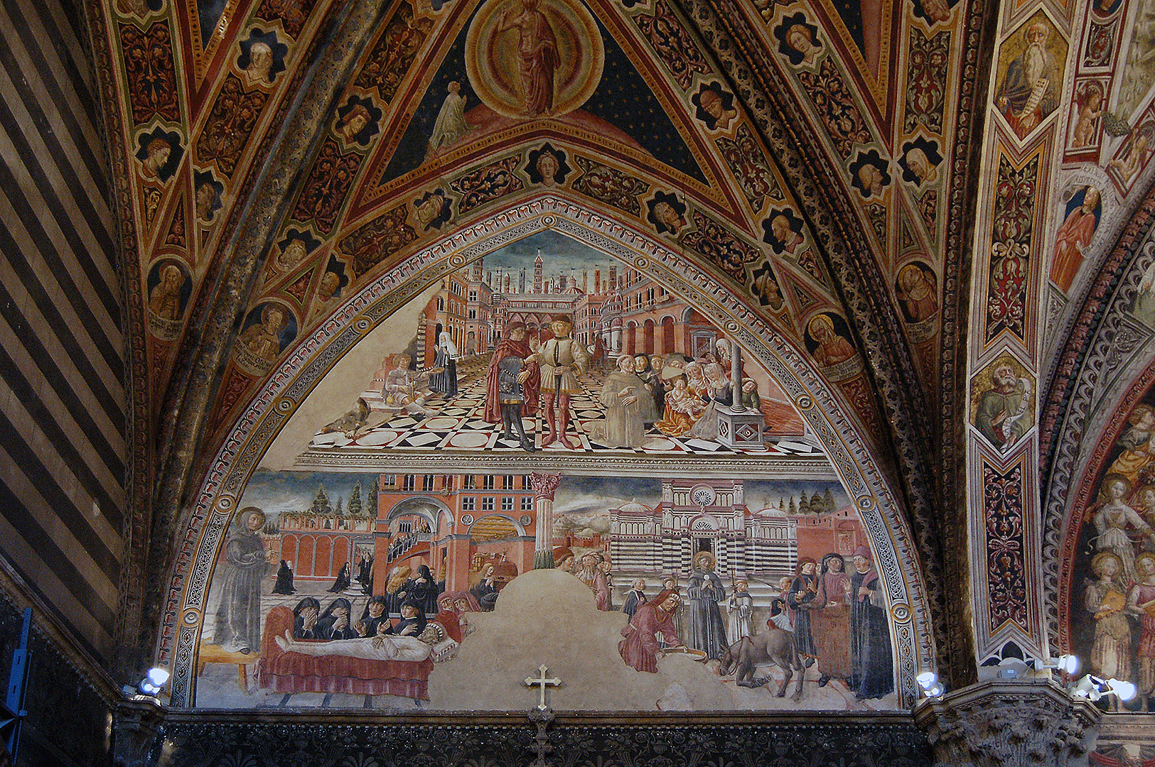 Battistero di S. Giovanni (Siena, Toscane, Itali), Baptistry of St. John (Sioena, Tuscany, Italy)