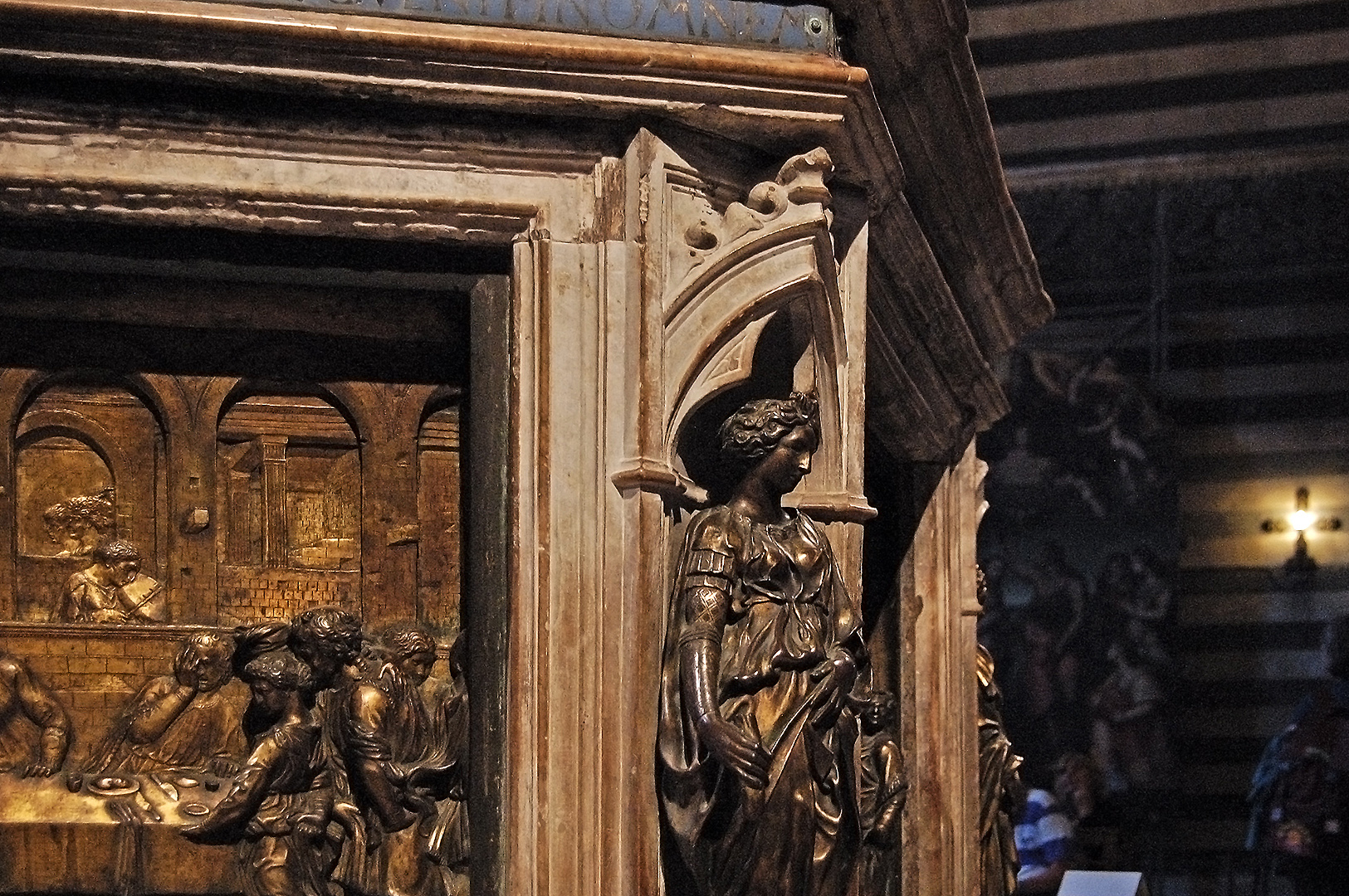 Battistero di S. Giovanni (Siena, Toscane, Itali); Baptistry of St. John (Sioena, Tuscany, Italy)