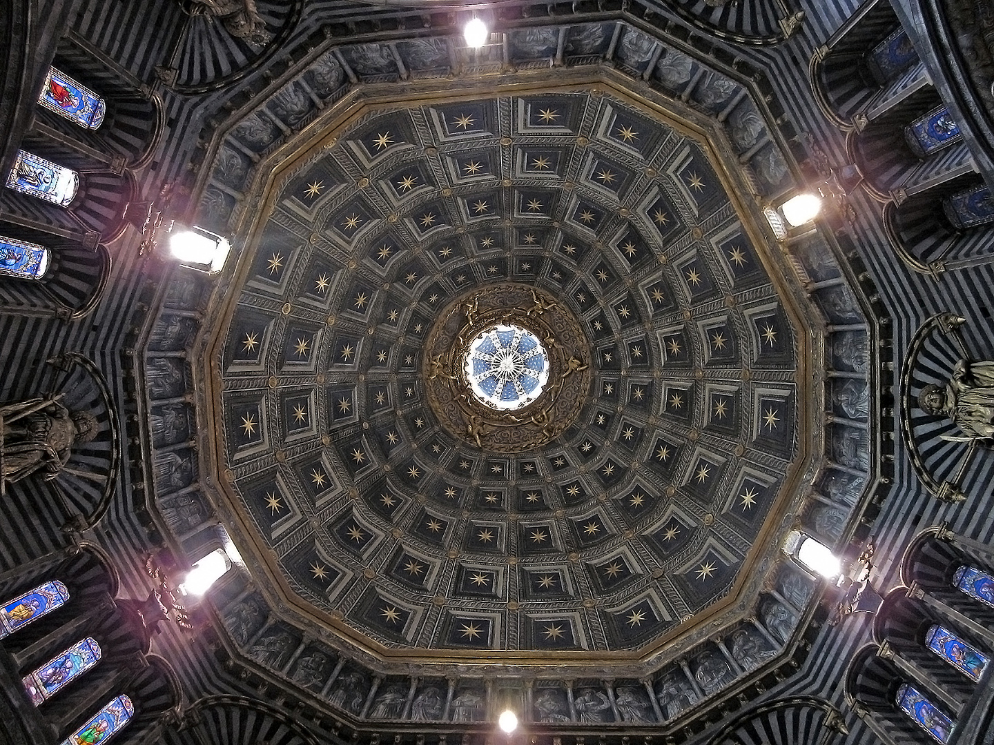 Dom van Siena, Toscane, Itali; Siena Cathedral, Tuscany, Italy