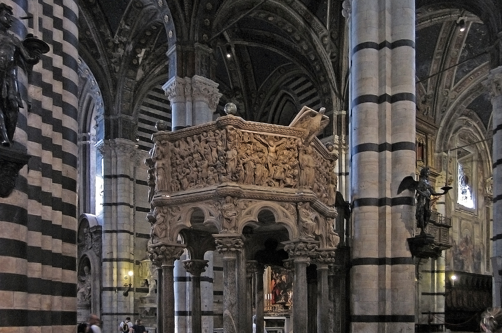 Dom van Siena, Toscane, Itali, Siena Cathedral, Tuscany, Italy