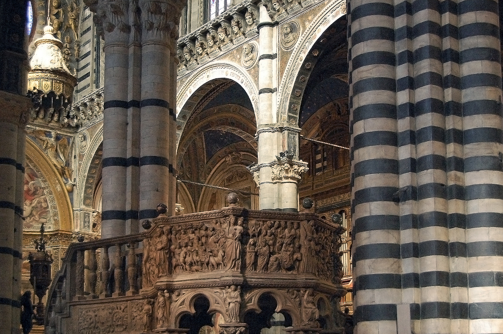 Dom van Siena, Toscane, Itali, Siena Cathedral, Tuscany, Italy