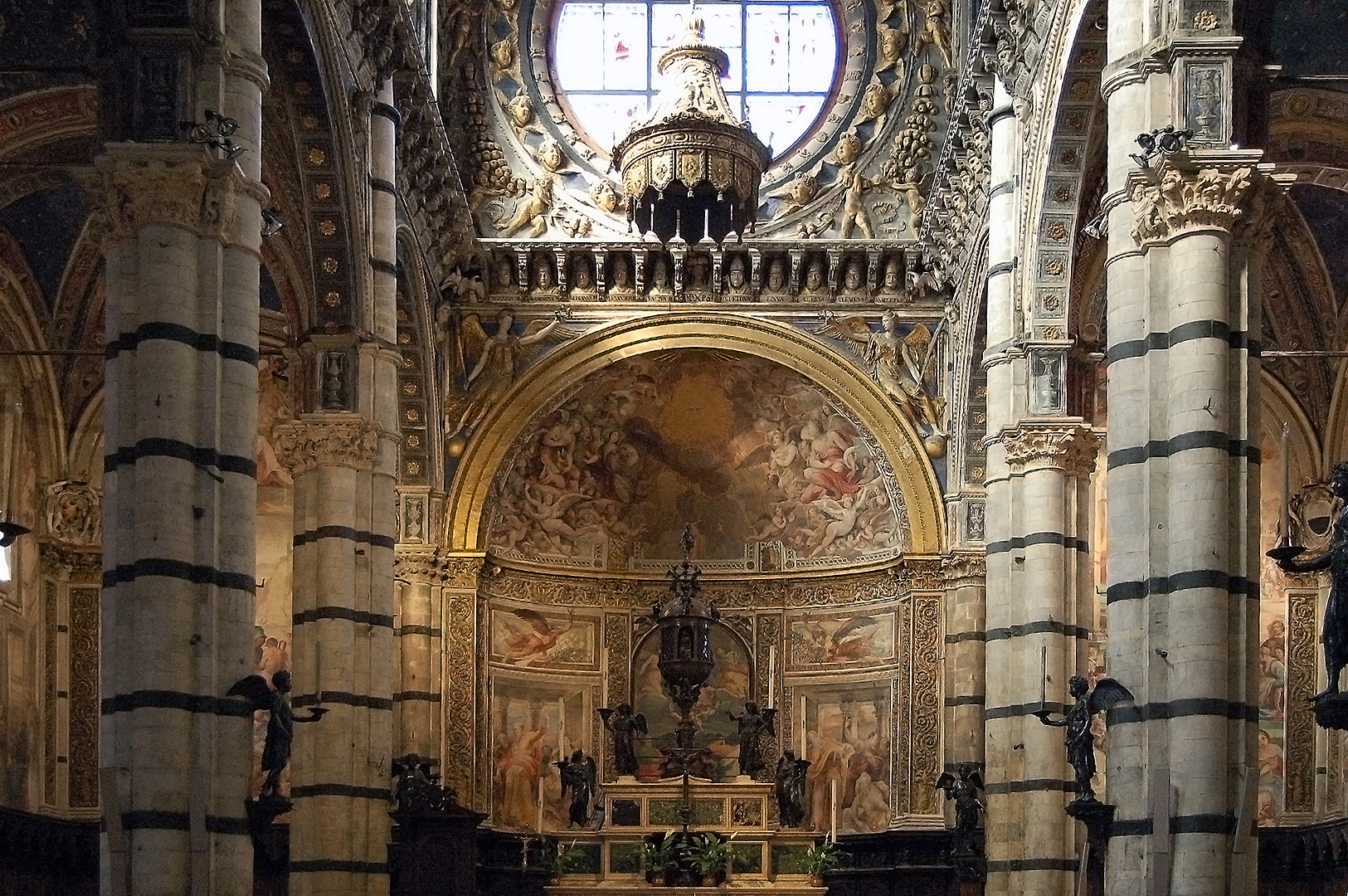 Dom van Siena, Toscane, Itali, Siena Cathedral, Tuscany, Italy