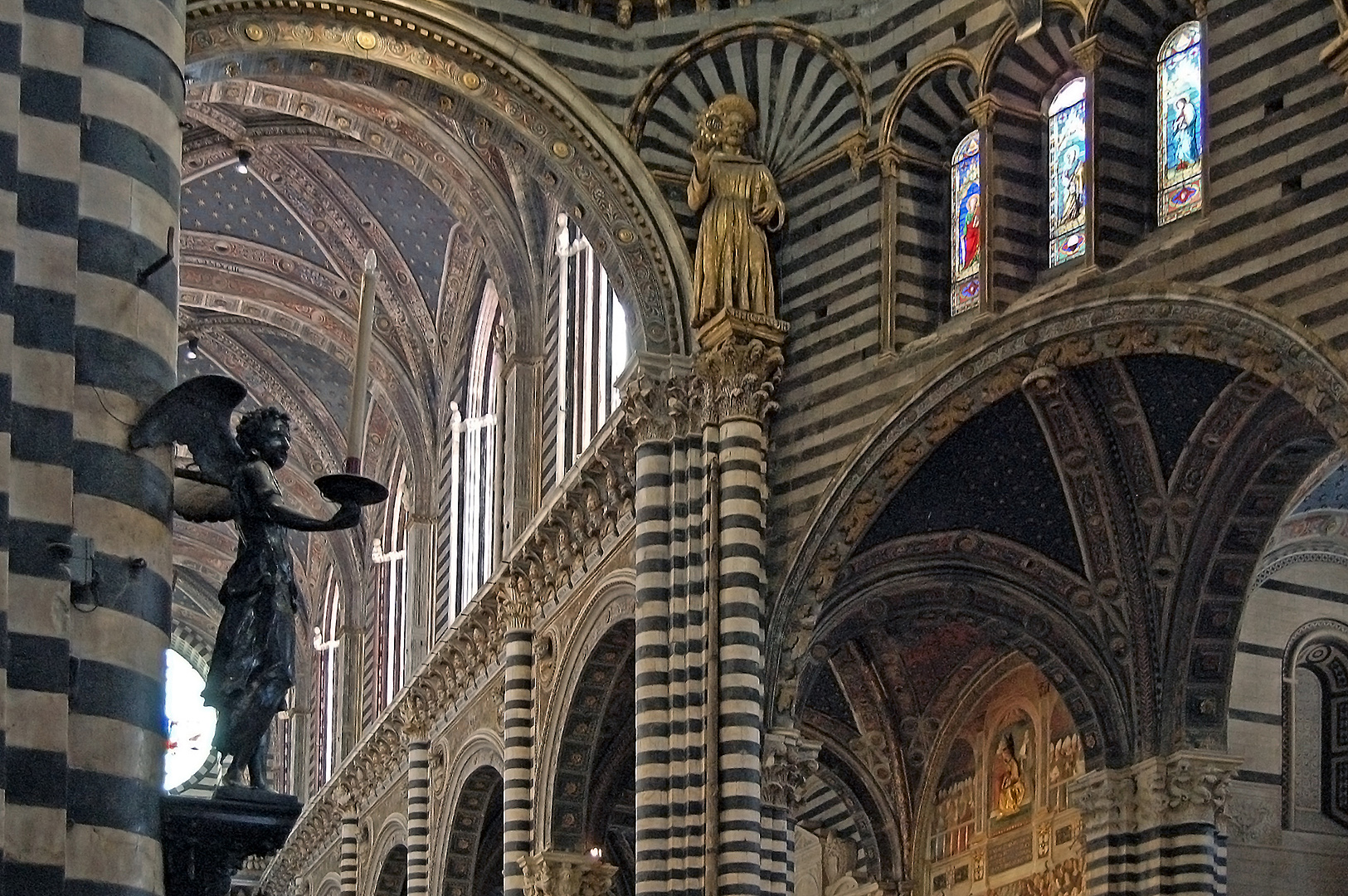 Dom van Siena, Toscane, Itali, Siena Cathedral, Tuscany, Italy