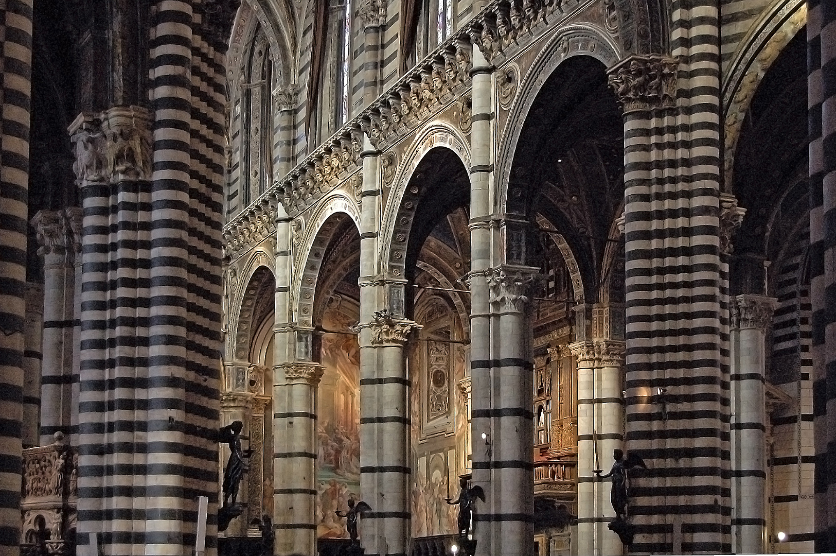 Dom van Siena, Toscane, Itali, Siena Cathedral, Tuscany, Italy