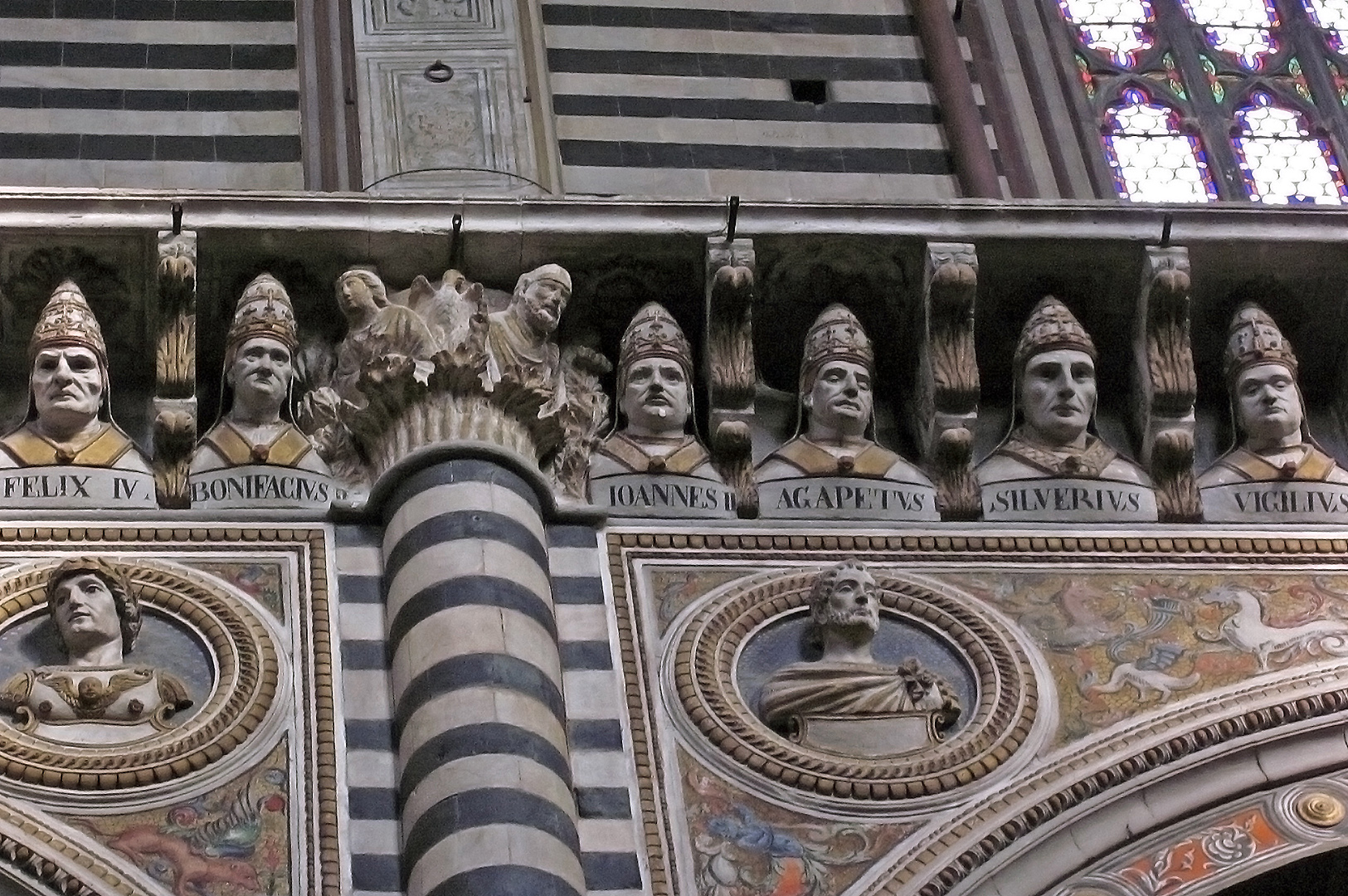 Dom van Siena, Toscane, Itali; Siena Cathedral, Tuscany, Italy