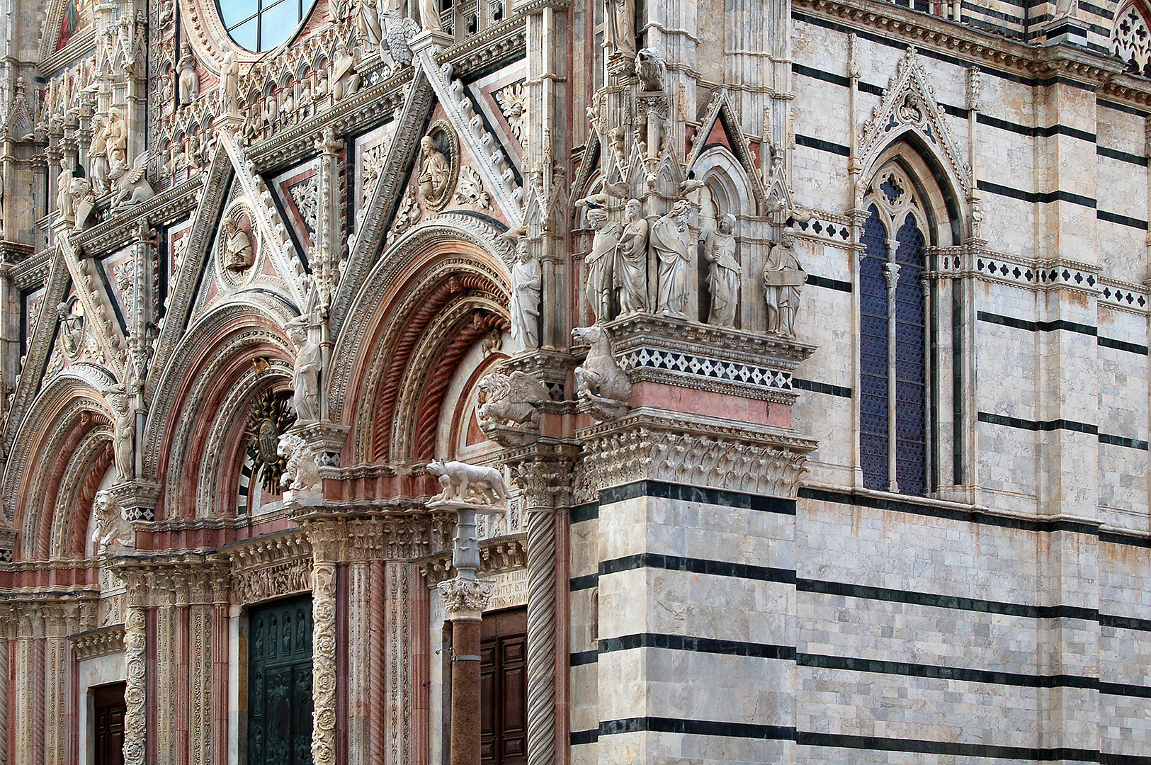 Kathedraal van Siena (Toscane, Itali), Siena Cathedral, Tuscany, Italy