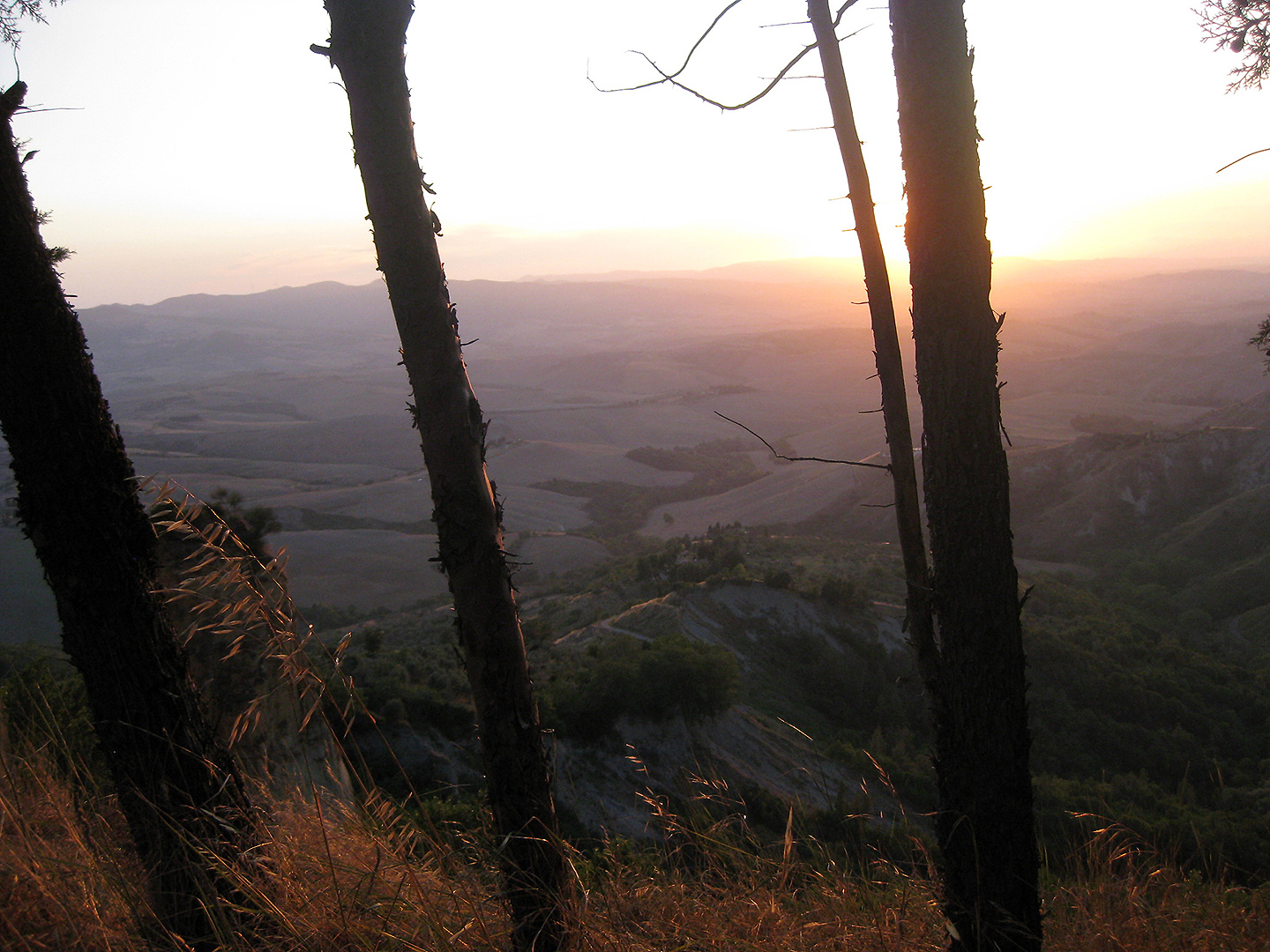 Balze bij Volterra (PI, Toscane, Itali); Badlands near Volterra (PI, Tuscany, Italy)