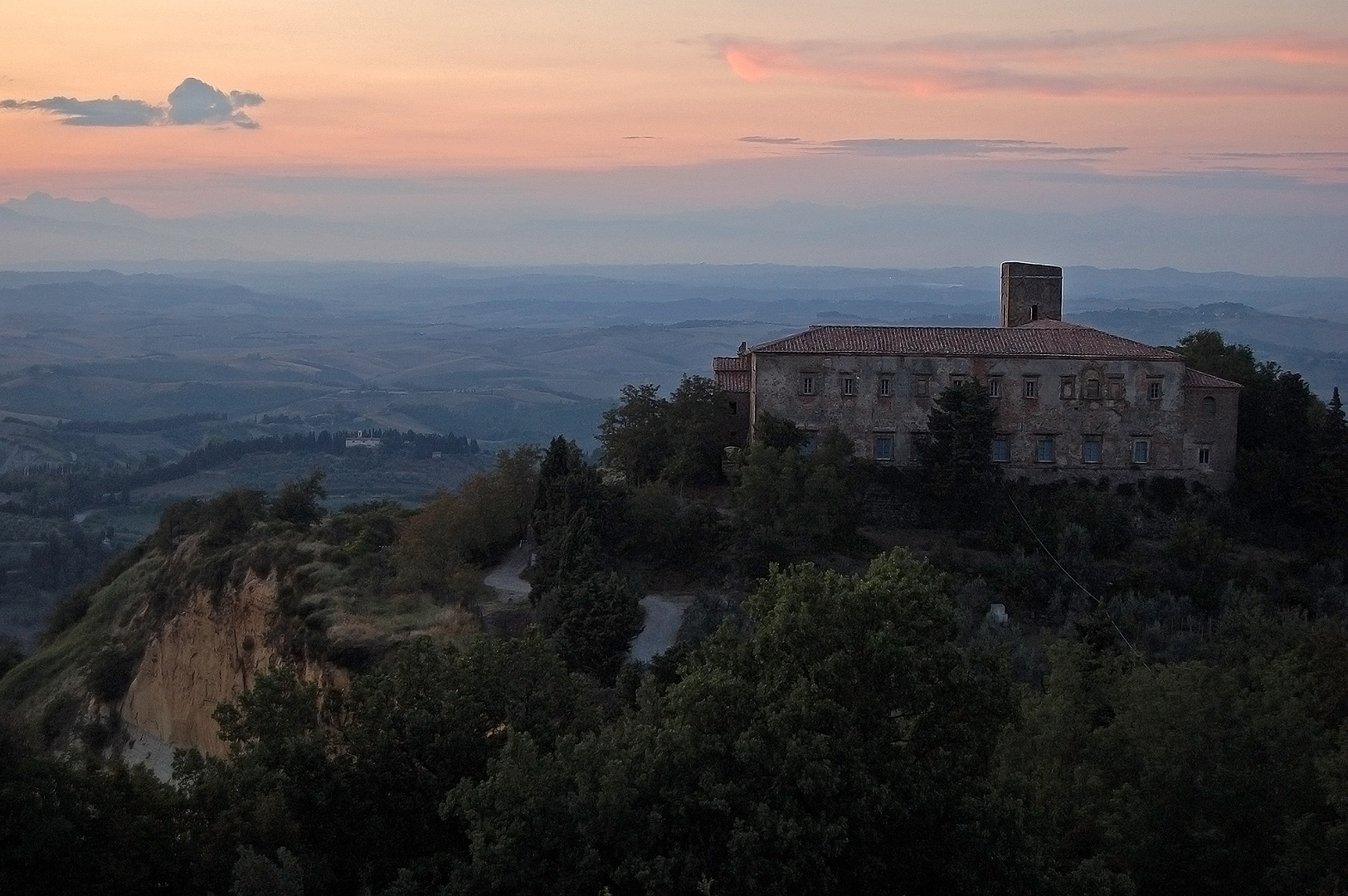 Badia Camaldolese, Volterra (PI, Toscane, Itali), Badlands near Volterra (PI, Tuscany, Italy)