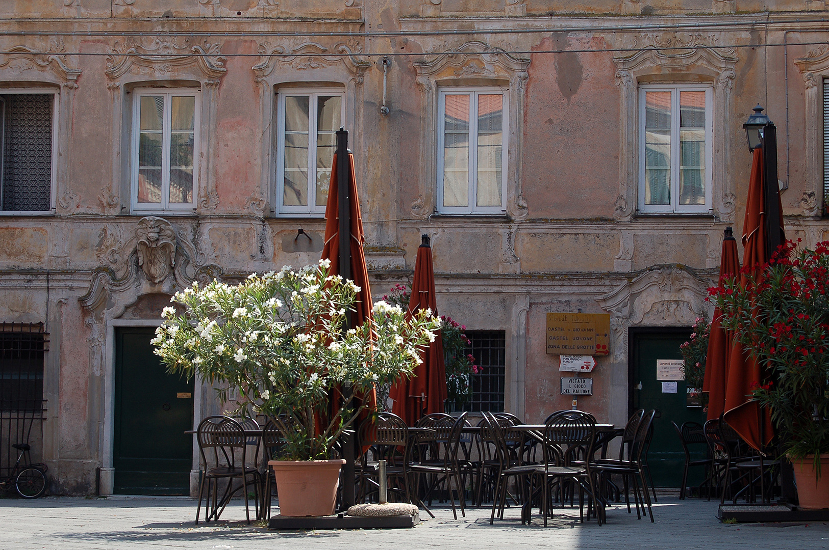 Palazzo Arnaldi in Finalborgo (Finale Ligure); Finalborgo (Finale Ligure), Liguria, Italy