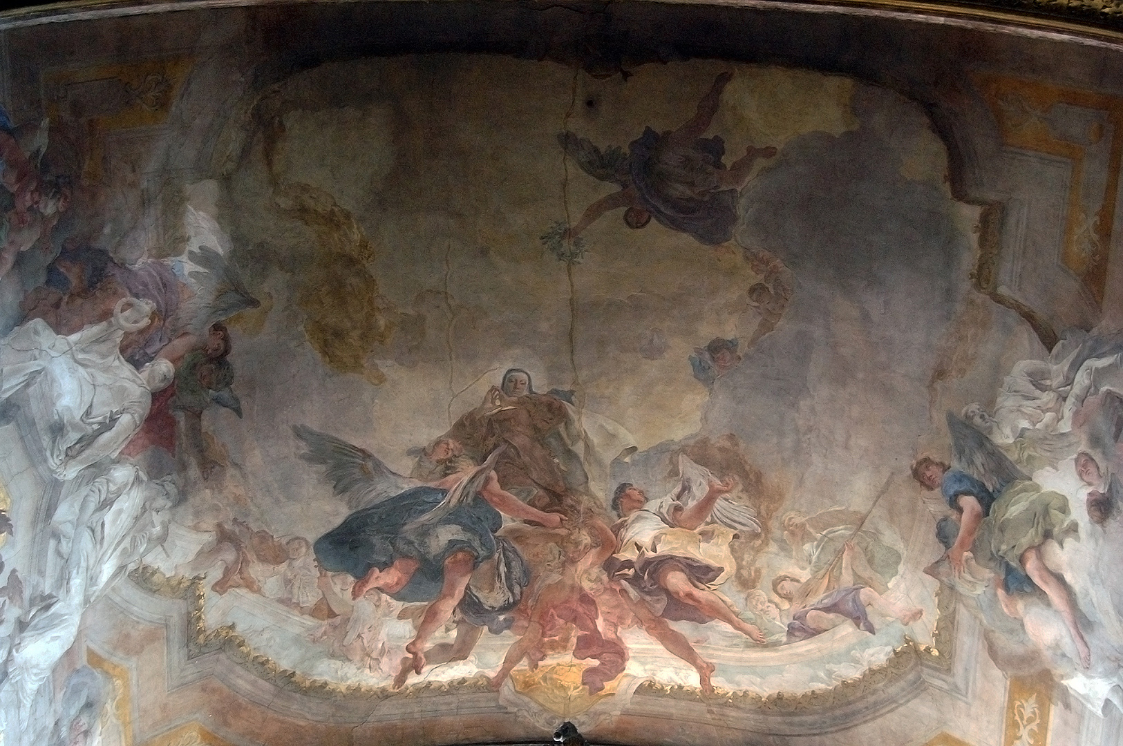 Tiepolo: Apotheose van de Heilige Theresia, Chiesa degli Scalzi, Venice