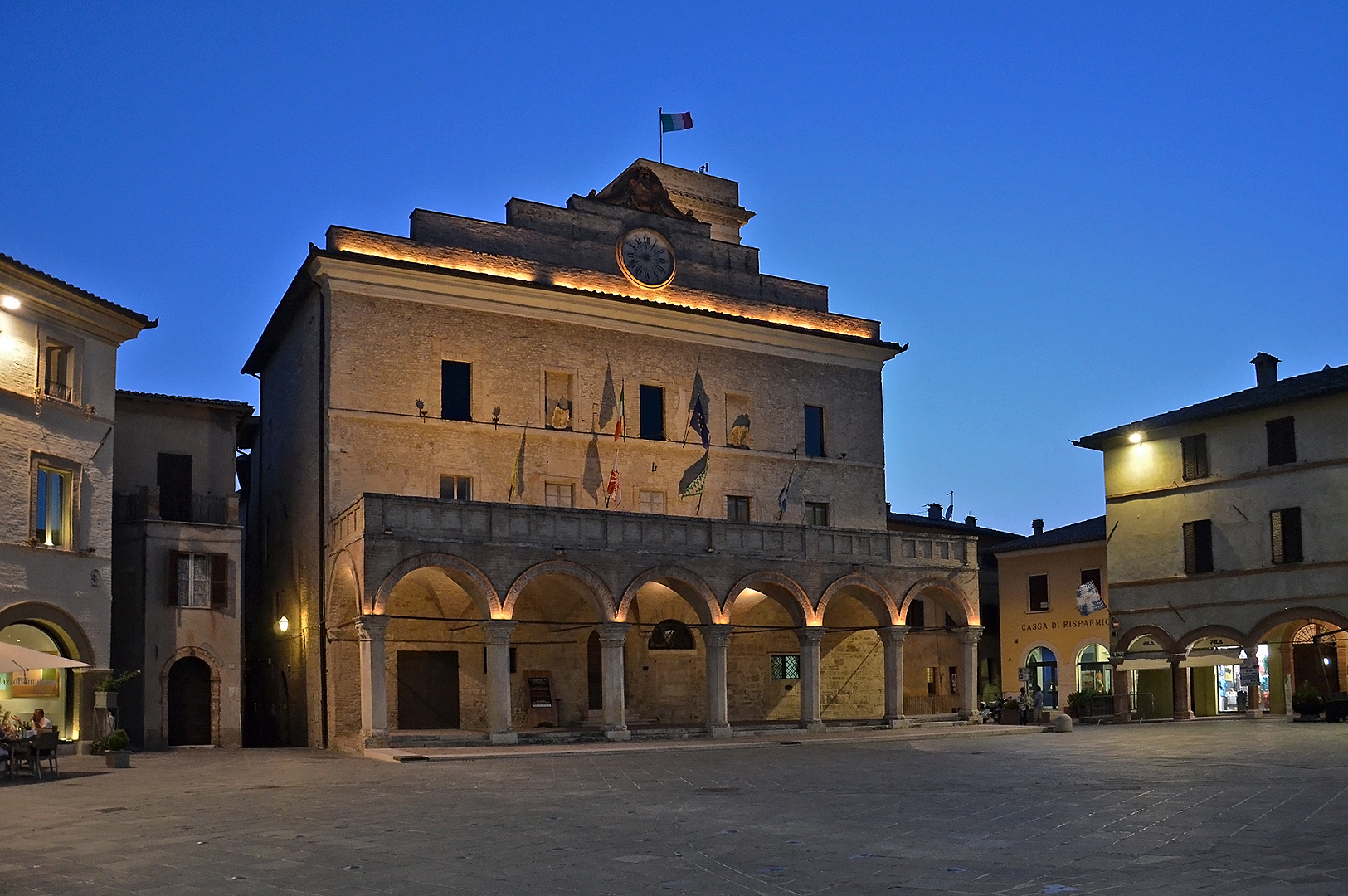 Palazzo Comunale, Montefalco (Umbrië, Italië), Palazzo Comunale, Montefalco (Umbria, Italy)