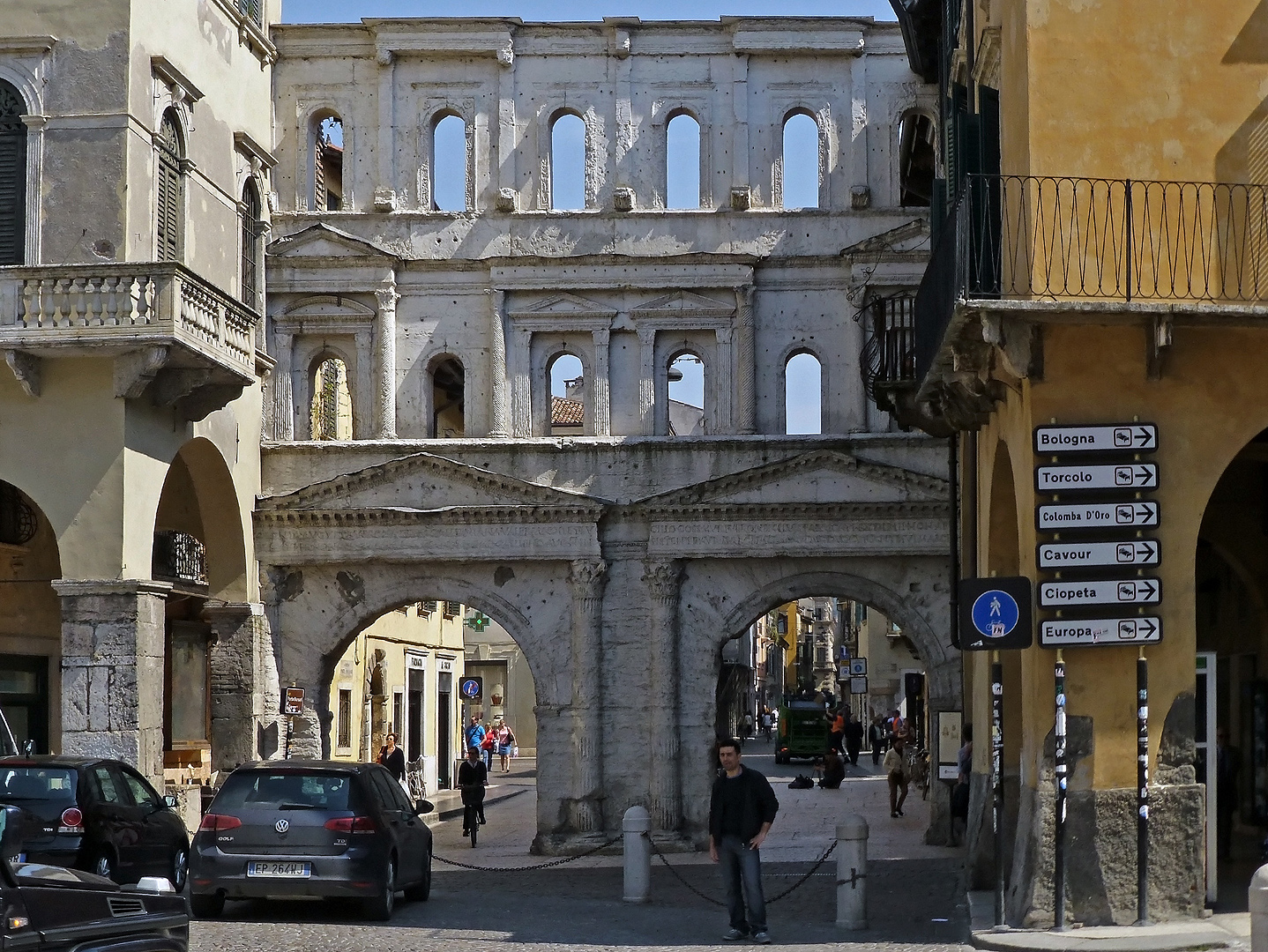 Porta dei Borsari, Verona, Itali, Verona