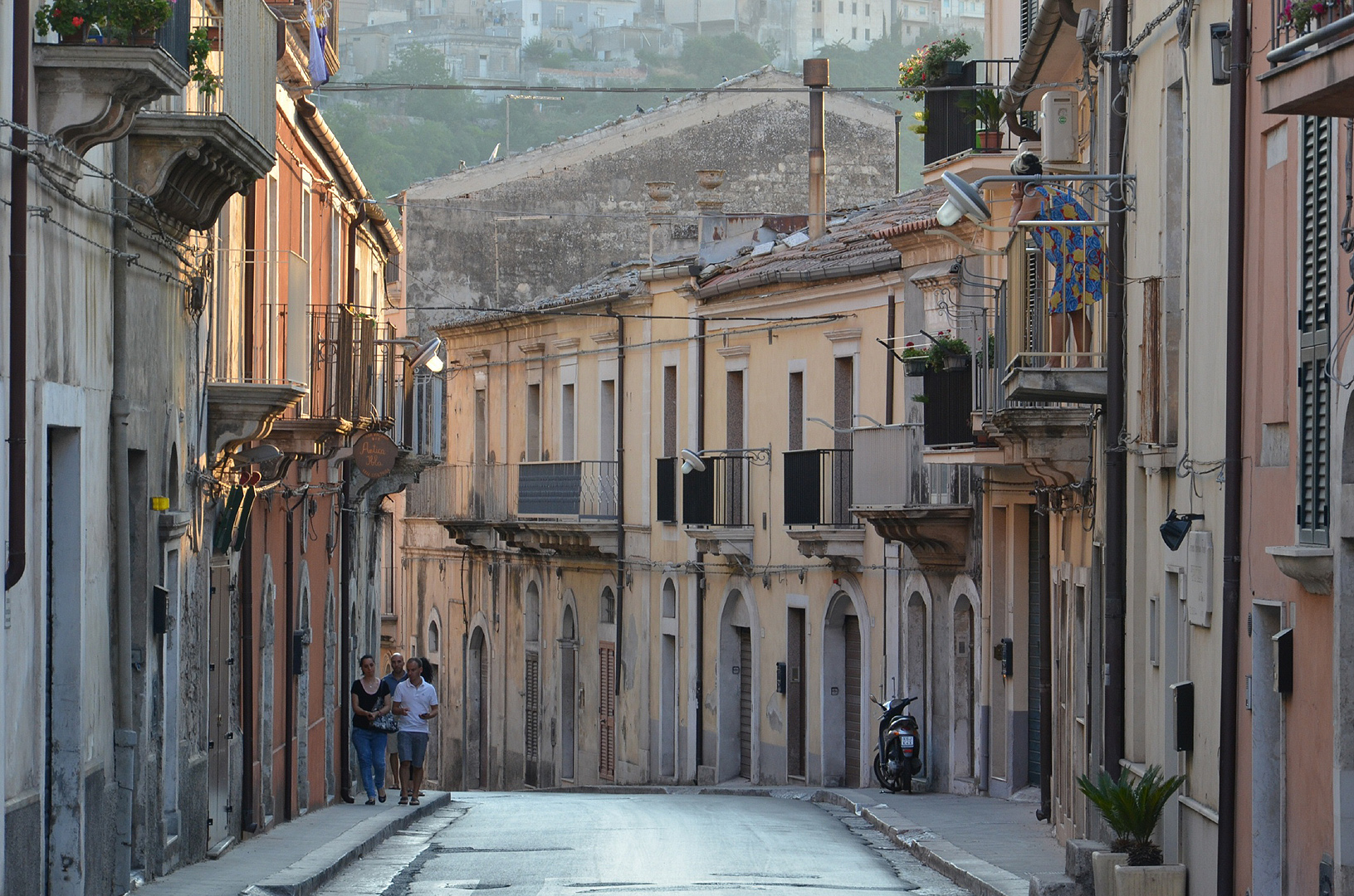 Via del Mercato, Ragusa (RG, Sicili, Itali), Via del Mercato, Ragusa (RG, Sicily, Italy)