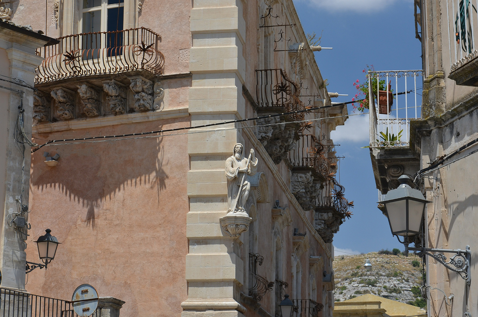 Palazzo Cosentini, Ragusa (RG, Sicili, Itali), Palazzo Cosentini, Ragusa (RG, Sicily, Italy)