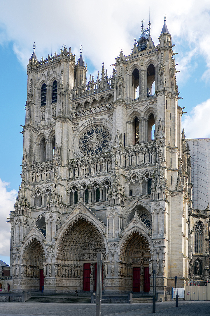 Kathedraal van Amiens (Hauts-de-France, Frankrijk), Amiens Cathedral (Hauts-de-France, France)