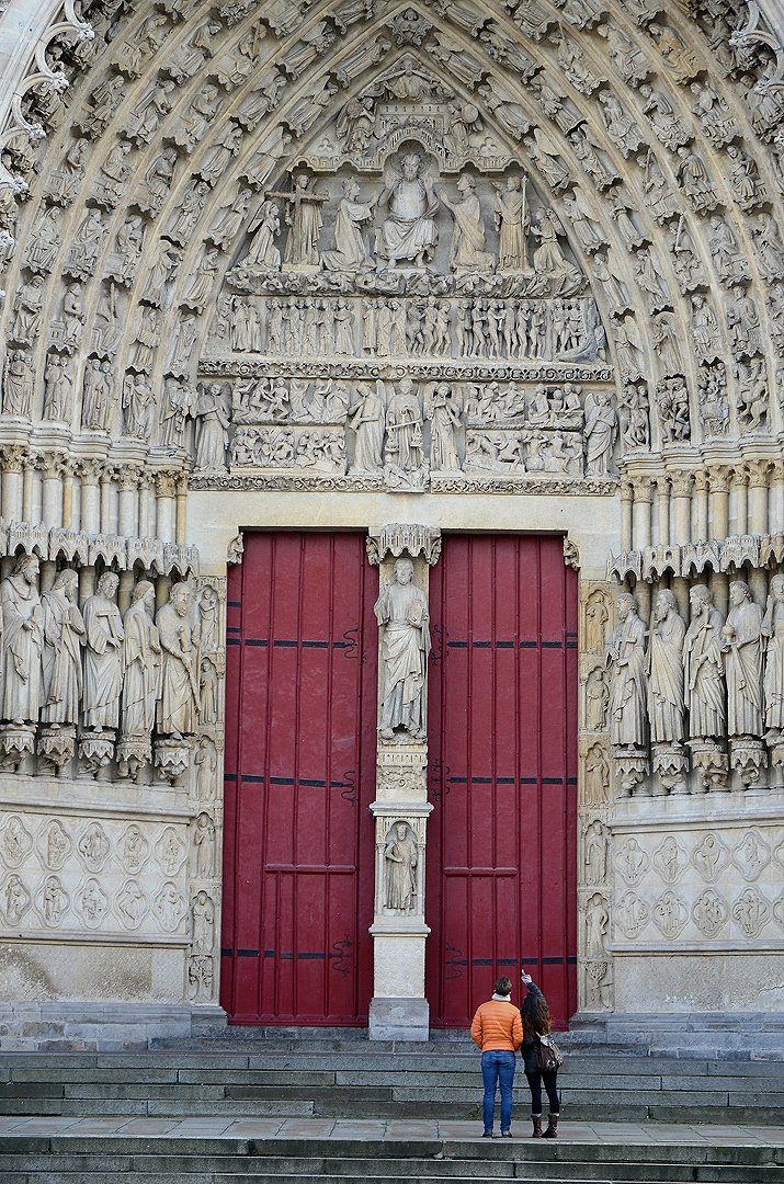 Kathedraal van Amiens (Hauts-de-France, Frankrijk); Amiens Cathedral (Hauts-de-France, France)