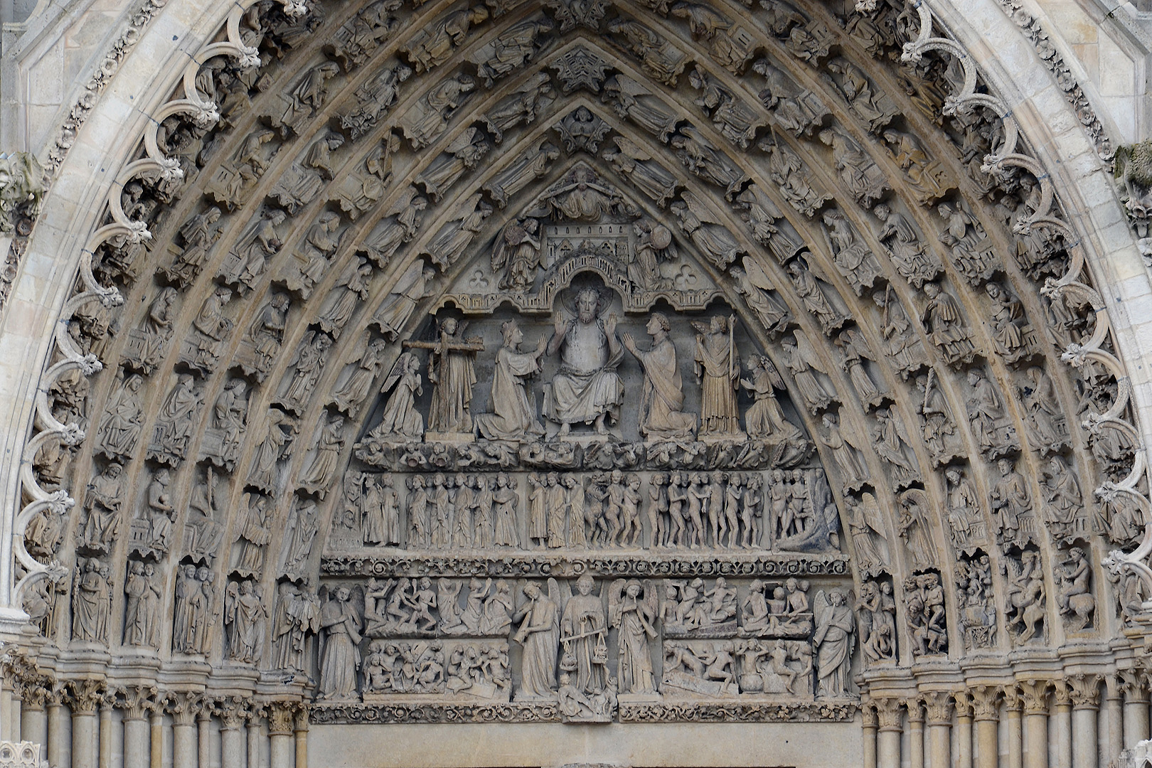 Kathedraal van Amiens (Hauts-de-France, Frankrijk); Amiens Cathedral (Hauts-de-France, France)