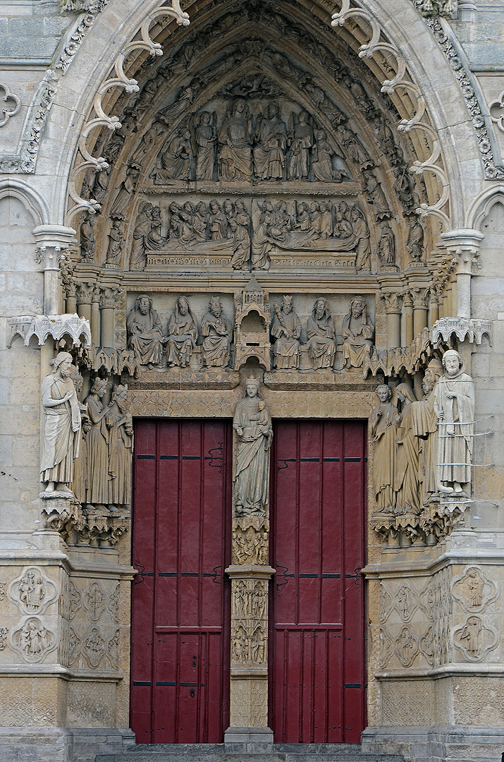 Kathedraal van Amiens (Hauts-de-France, Frankrijk), Amiens Cathedral (Hauts-de-France, France)