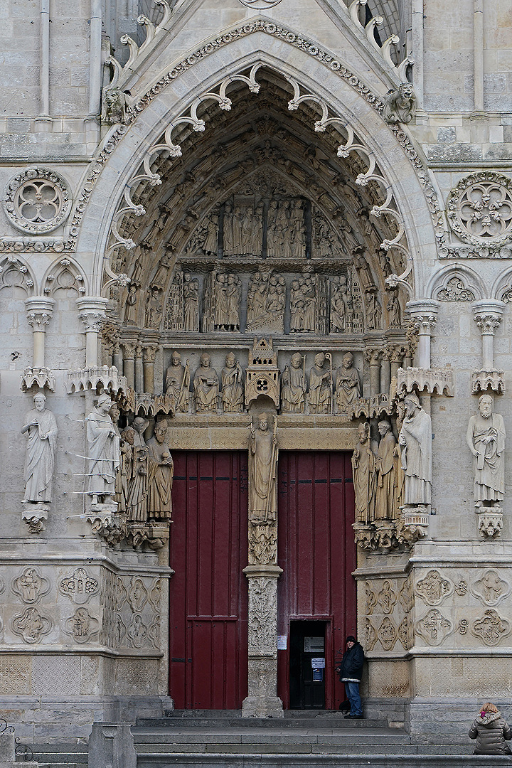 Kathedraal van Amiens (Hauts-de-France, Frankrijk); Amiens Cathedral (Hauts-de-France, France)