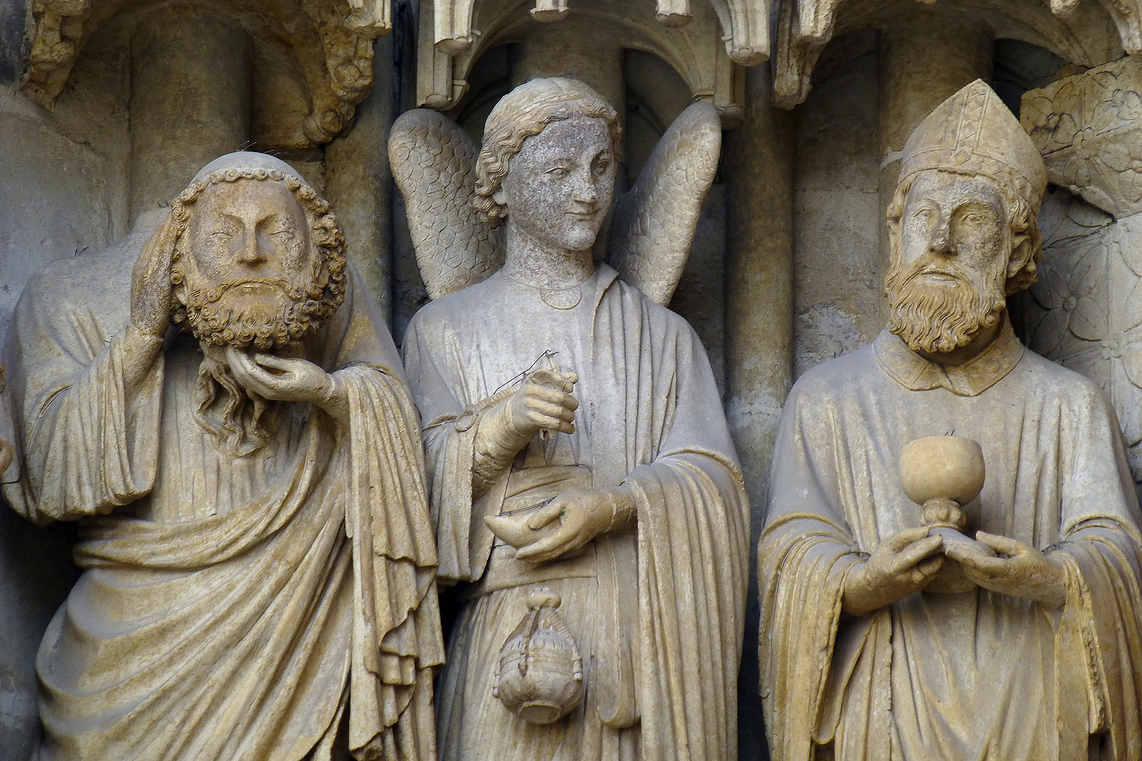 Kathedraal van Amiens (Hauts-de-France, Frankrijk), Amiens Cathedral (Hauts-de-France, France)