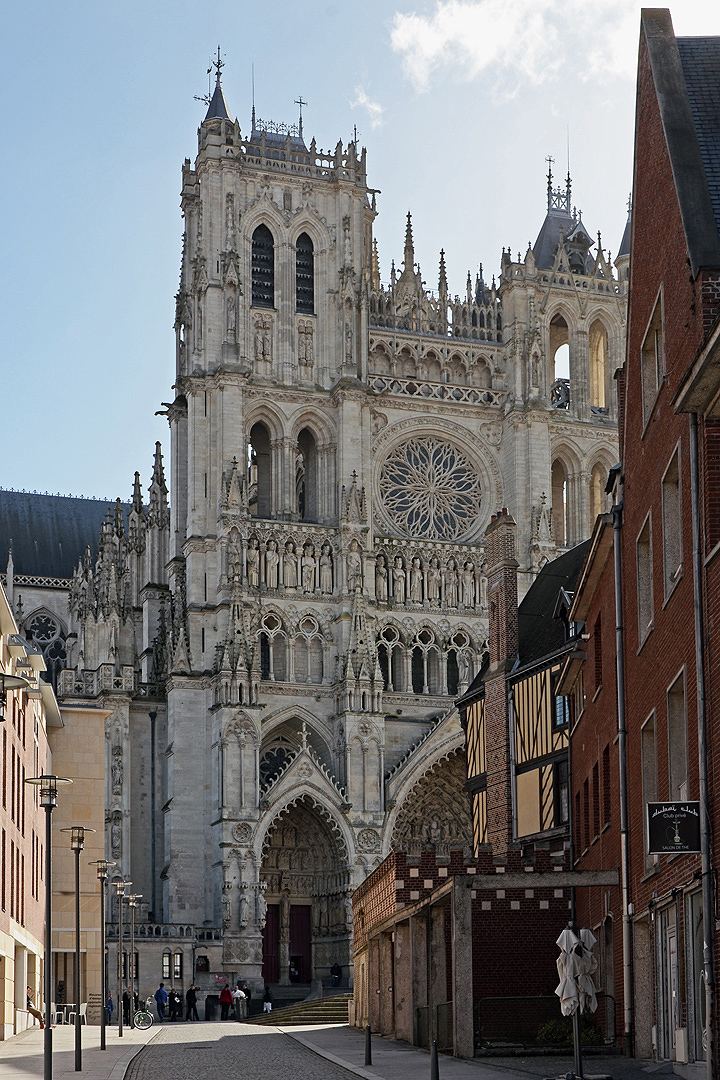 Kathedraal van Amiens (Hauts-de-France, Frankrijk), Amiens Cathedral (Hauts-de-France, France)