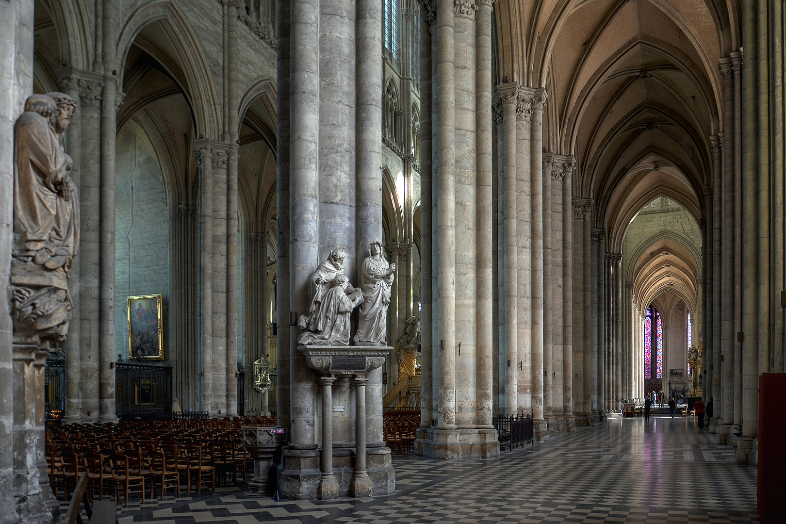 Kathedraal van Amiens (Hauts-de-France, Frankrijk); Amiens Cathedral (Hauts-de-France, France)