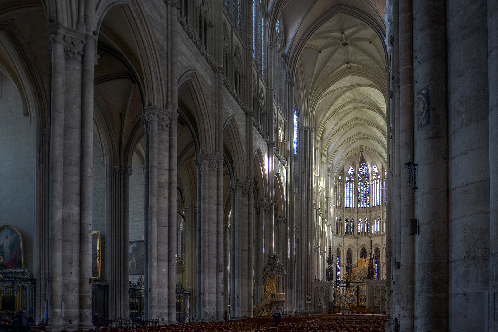 Kathedraal van Amiens (Hauts-de-France, Frankrijk); Amiens Cathedral (Hauts-de-France, France)