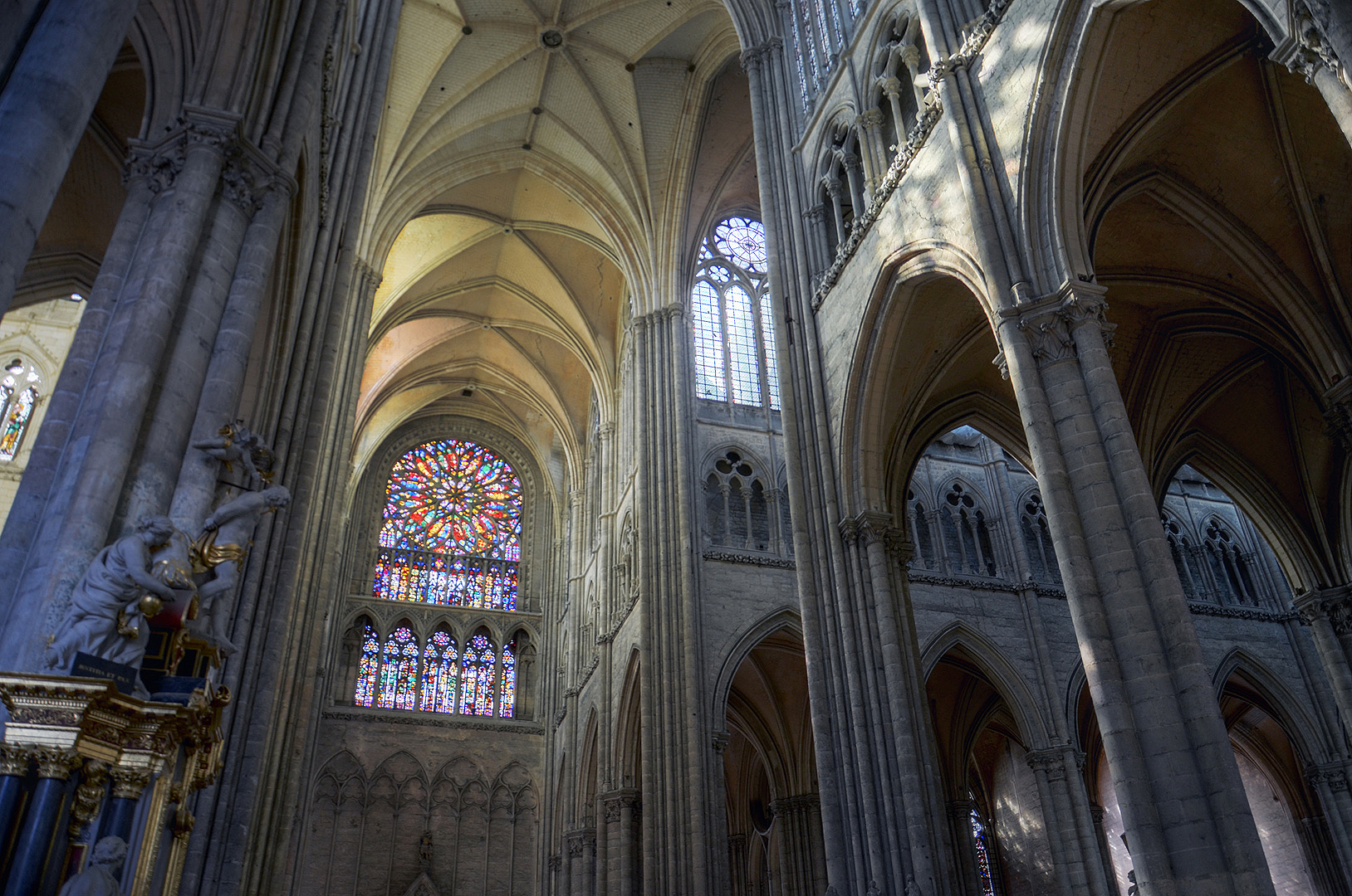 Kathedraal van Amiens (Hauts-de-France, Frankrijk), Amiens Cathedral (Hauts-de-France, France)