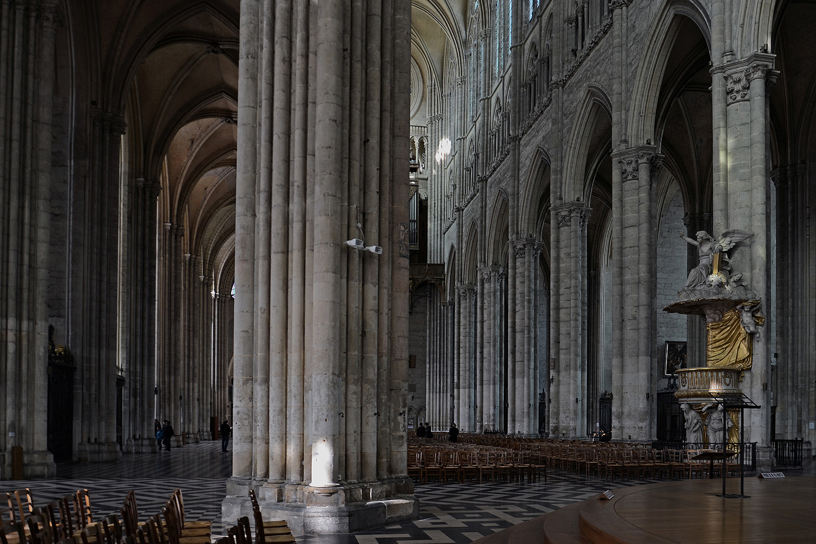 Kathedraal van Amiens (Hauts-de-France, Frankrijk), Amiens Cathedral (Hauts-de-France, France)