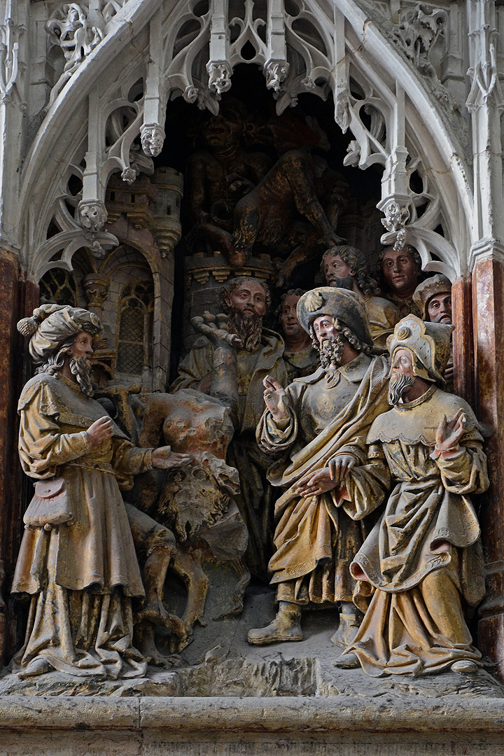 Kathedraal van Amiens (Hauts-de-France, Frankrijk), Amiens Cathedral (Hauts-de-France, France)