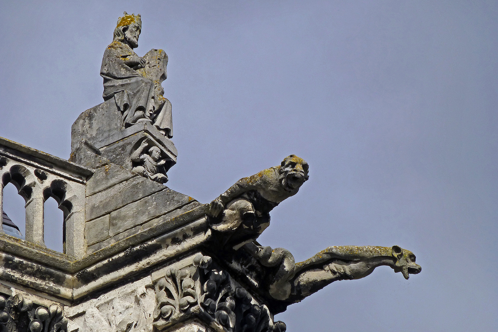 Kathedraal van Amiens (Hauts-de-France, Frankrijk); Amiens Cathedral (Hauts-de-France, France)