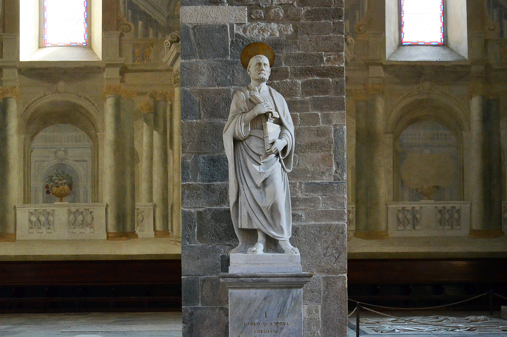 Basiliek van San Frediano, Lucca, Toscane, Itali; Basilica of San Frediano, Lucca, Tuscany, Italy