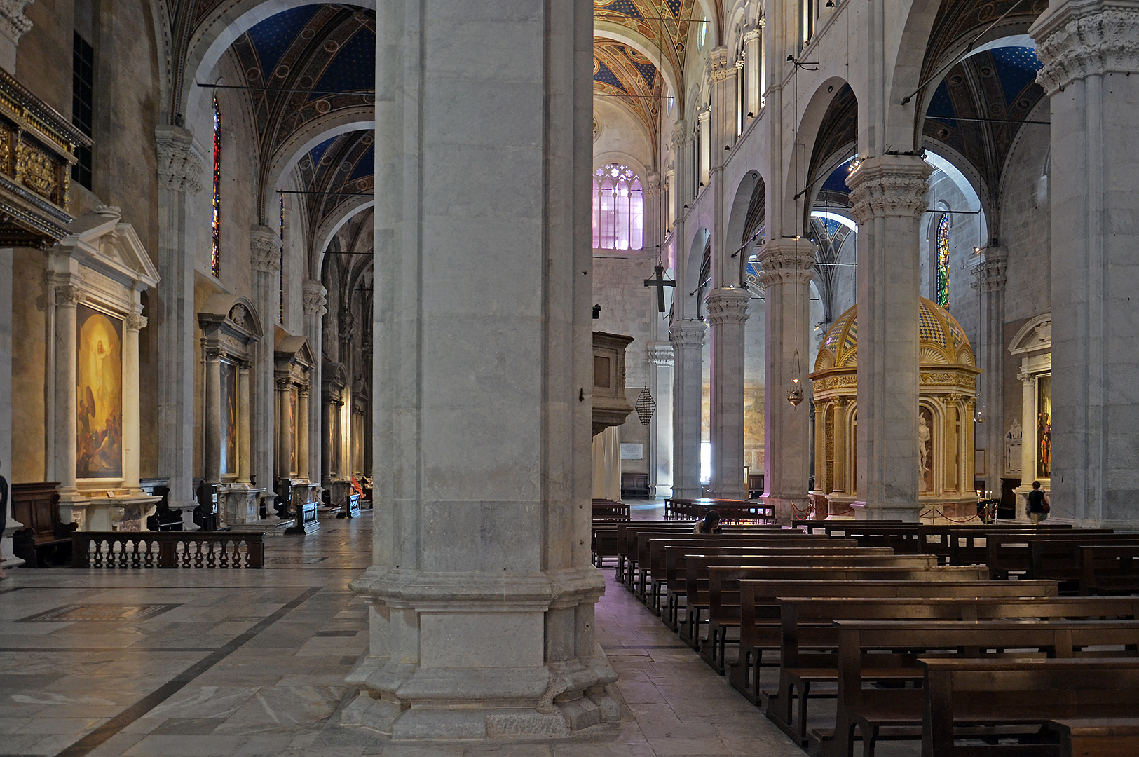 Kathedraal van Lucca, Toscane, Itali, Lucca Cathedral, Lucca, Tuscany, Italy