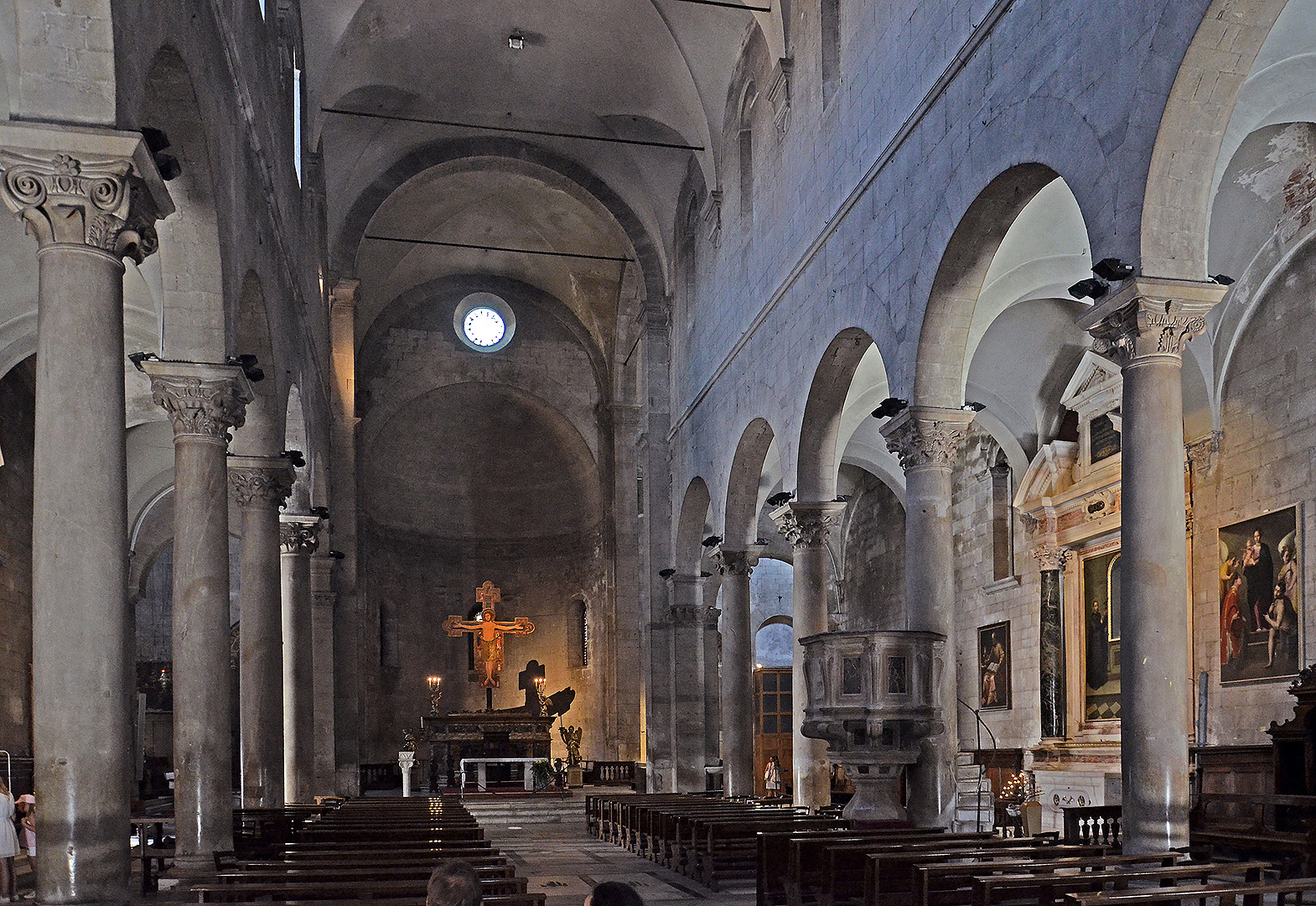 Kerk San Michele in Foro, Lucca, Toscane, Itali, San Michele in Foro, Lucca, Tuscany, Italy