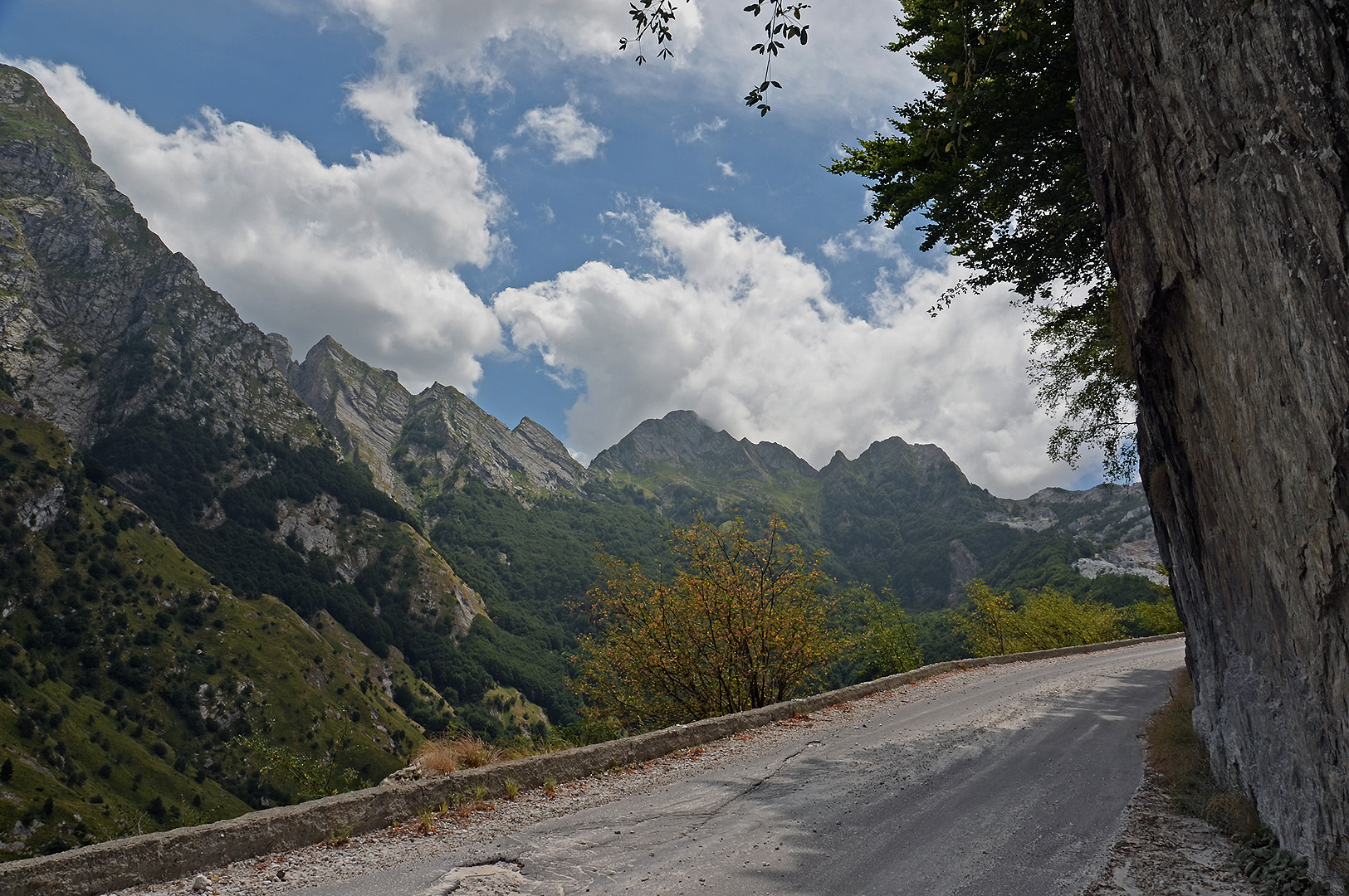 In de  Apuaanse Alpen, Toscane, Itali, In the  Apuan Alps, Tuscany, Italy