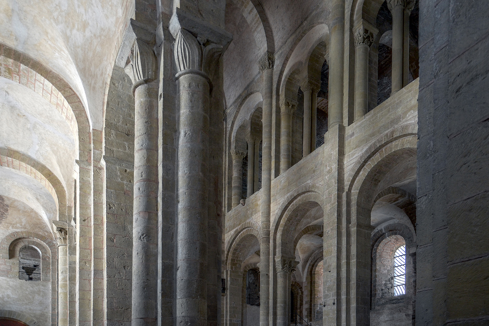 Abdijkerk van Sainte-Foy, Conques, Frankrijk, Abbey Church of Saint Foy, Conques, France