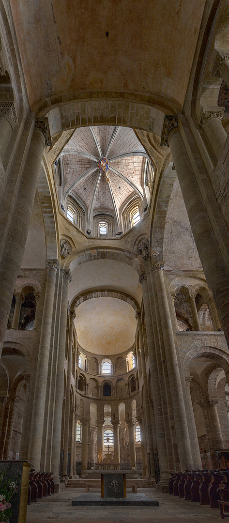 Abdijkerk van Sainte-Foy, Conques, Frankrijk, Abbey Church of Saint Foy, Conques, France