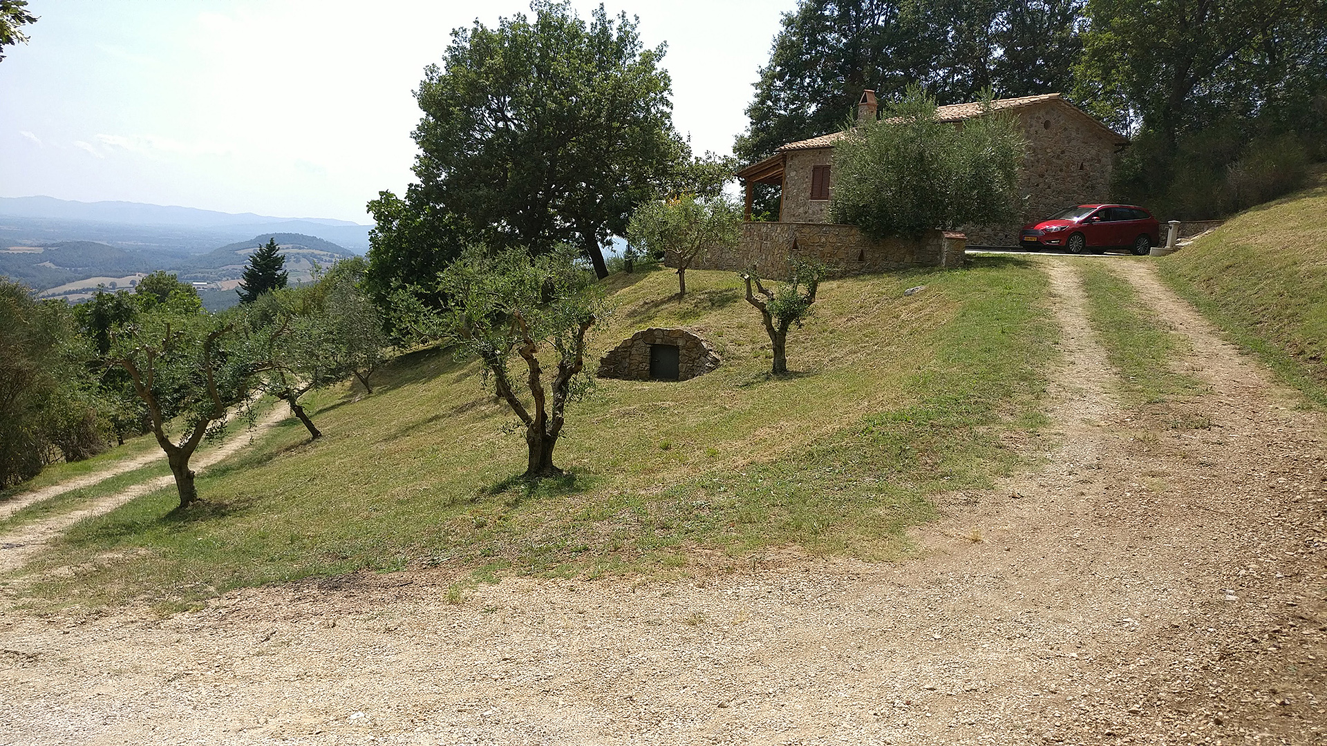 Landhuis in Toscane, Itali, Country house in Tuscany, Italy