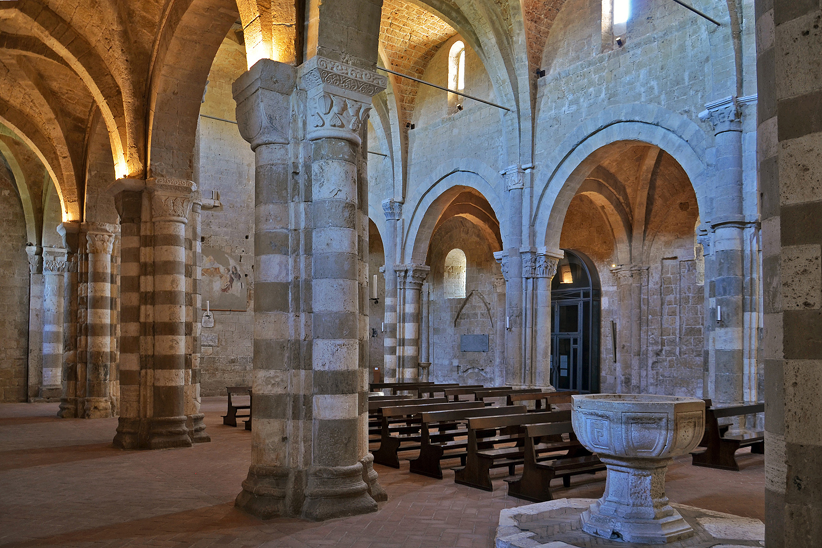 Kathedraal van Sovana (Toscane, Itali); Sovana Cathedral (Tuscany, Italy)