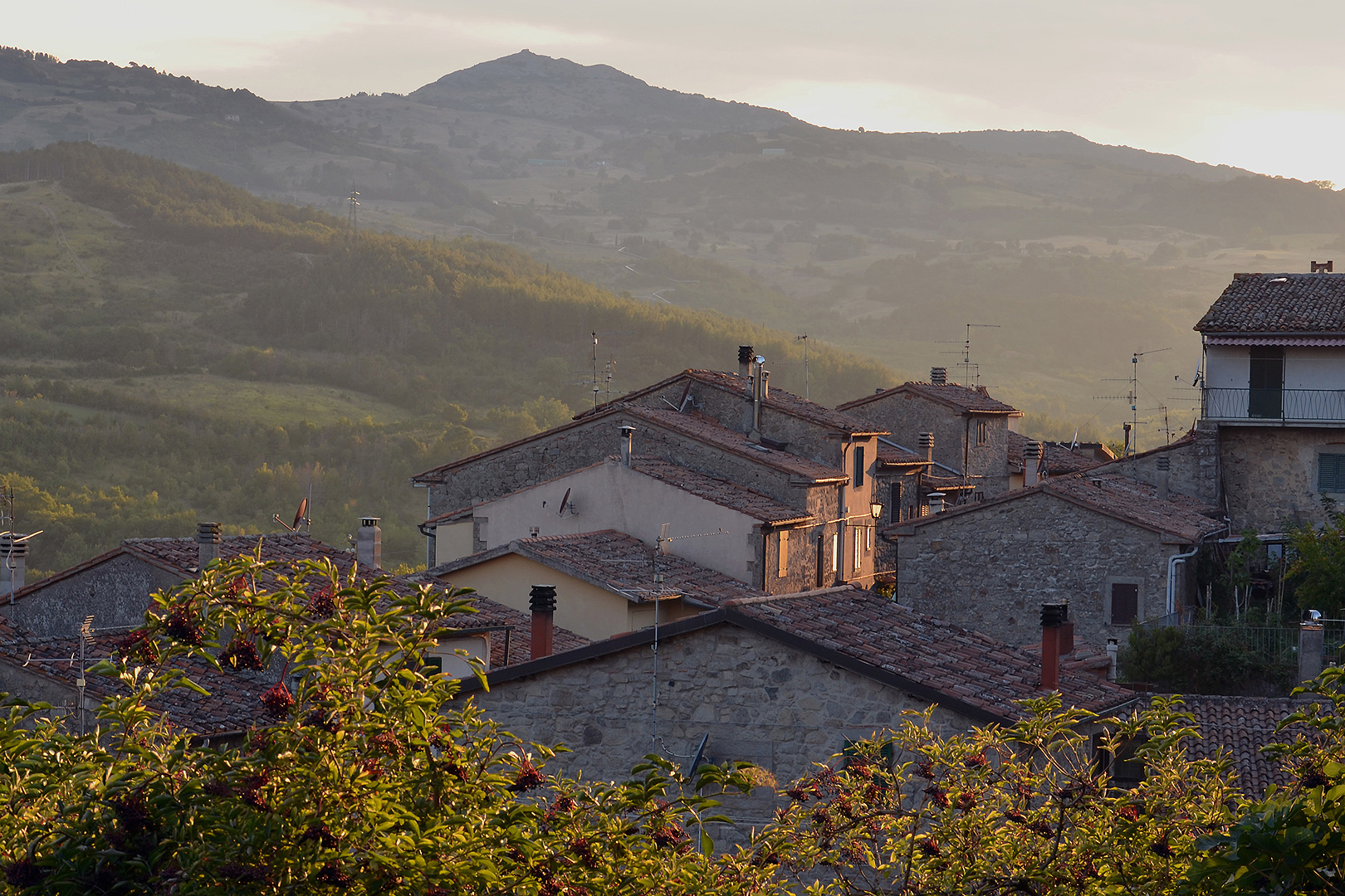 Santa Fiora, Toscane, Itali, Santa Fiora, Tuscany, Italy