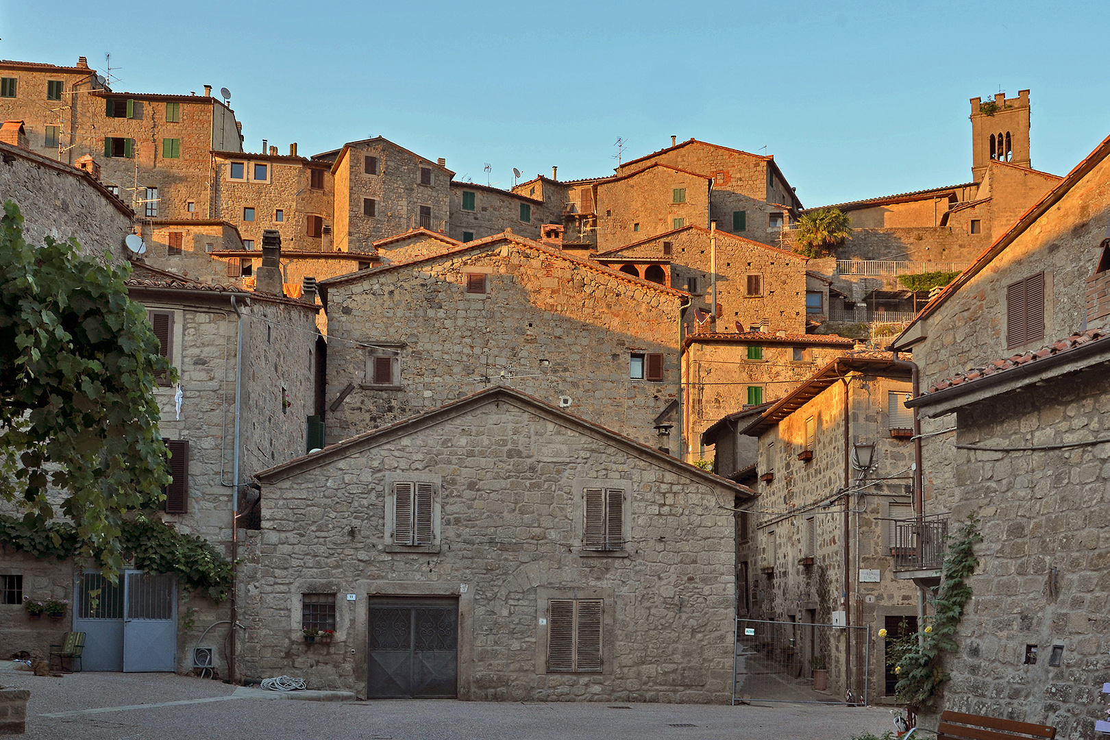 Santa Fiora, Toscane, Itali, Santa Fiora, Tuscany, Italy