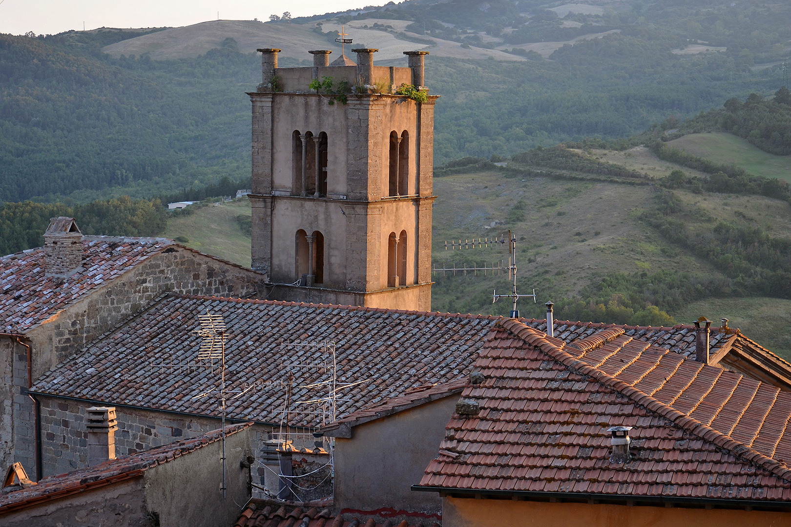 Santa Fiora, Toscane, Itali, Santa Fiora, Tuscany, Italy