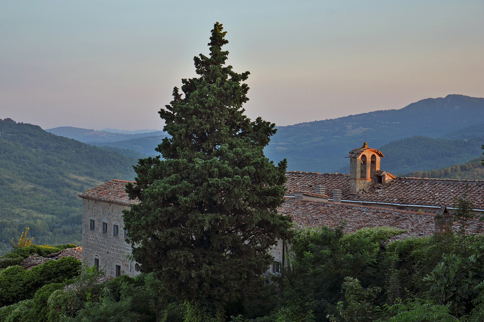 Santa Fiora, Toscane, Itali; Santa Fiora, Tuscany, Italy