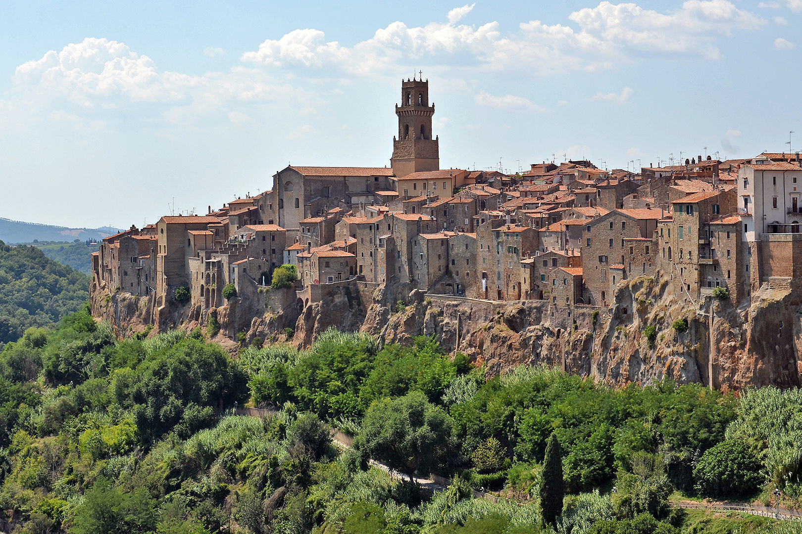Pitigliano, Toscane, Itali�; Pitigliano, Tuscany, Italy