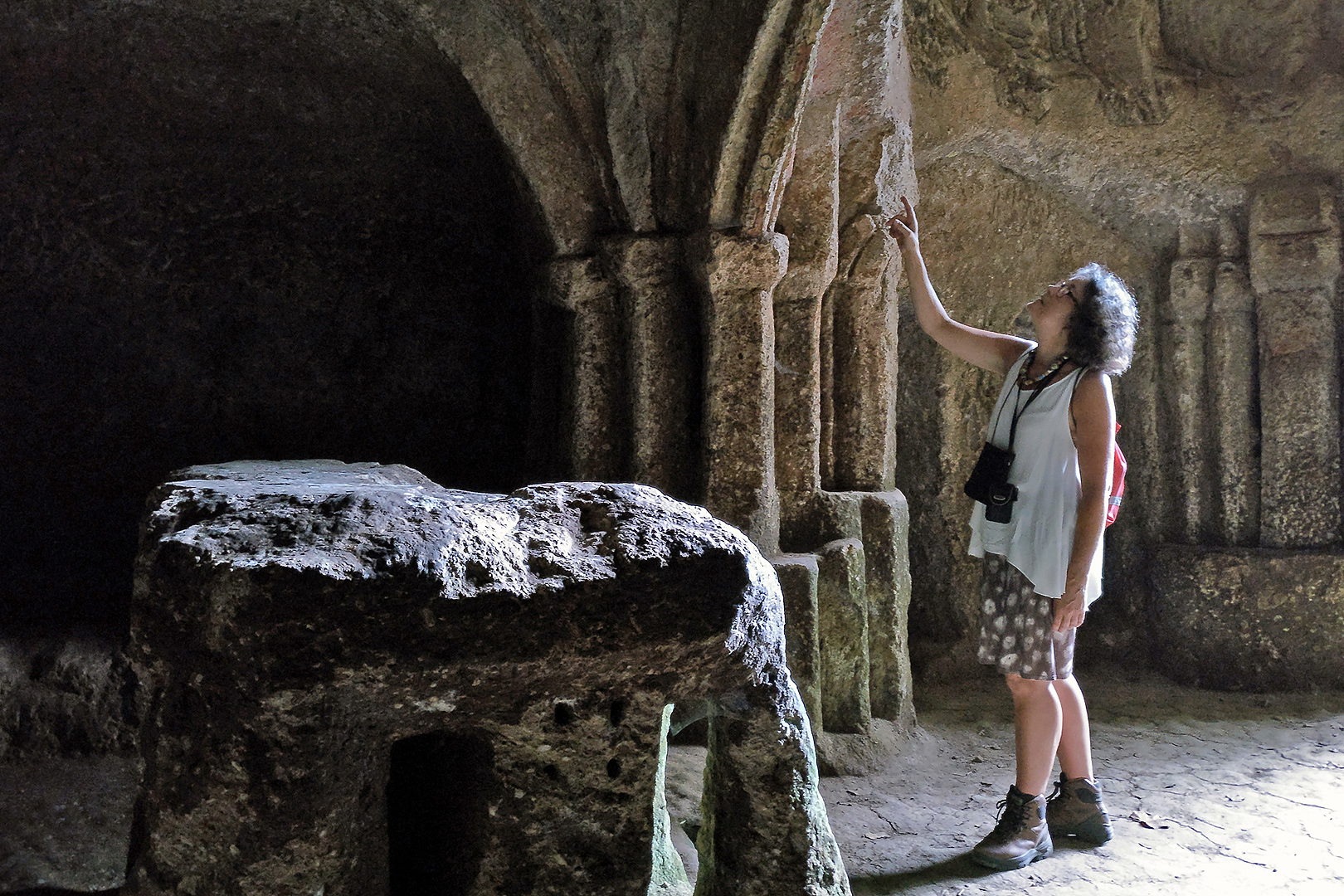 Eremo (Kluis) di Poggio Conte, Latium, Itali, Eremo (Hermitage) di Poggio Conte, Latium, Italy