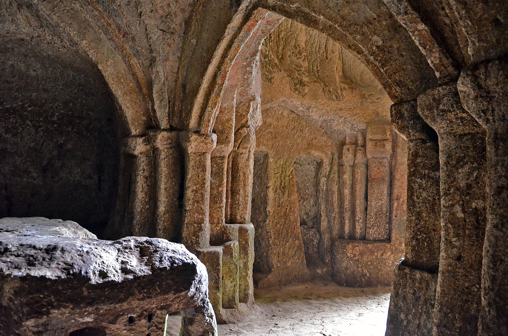 Eremo (Kluis) di Poggio Conte, Latium, Itali, Eremo (Hermitage) di Poggio Conte, Latium, Italy