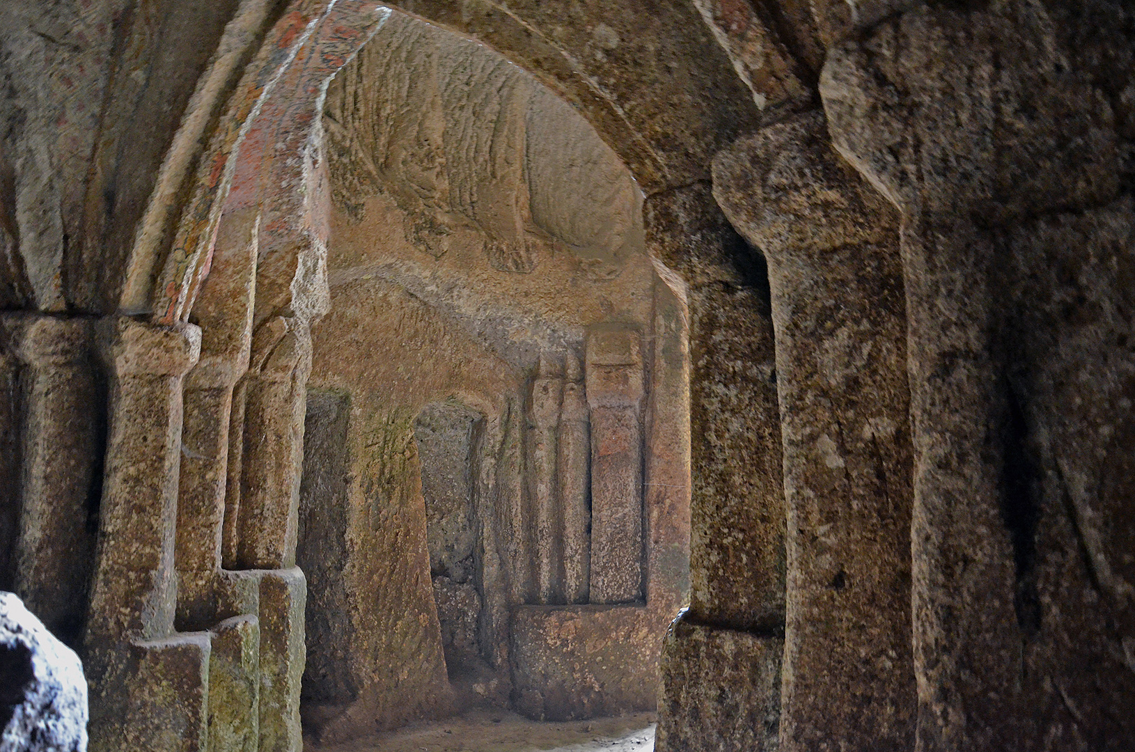 Eremo (Kluis) di Poggio Conte, Latium, Itali, Eremo (Hermitage) di Poggio Conte, Latium, Italy